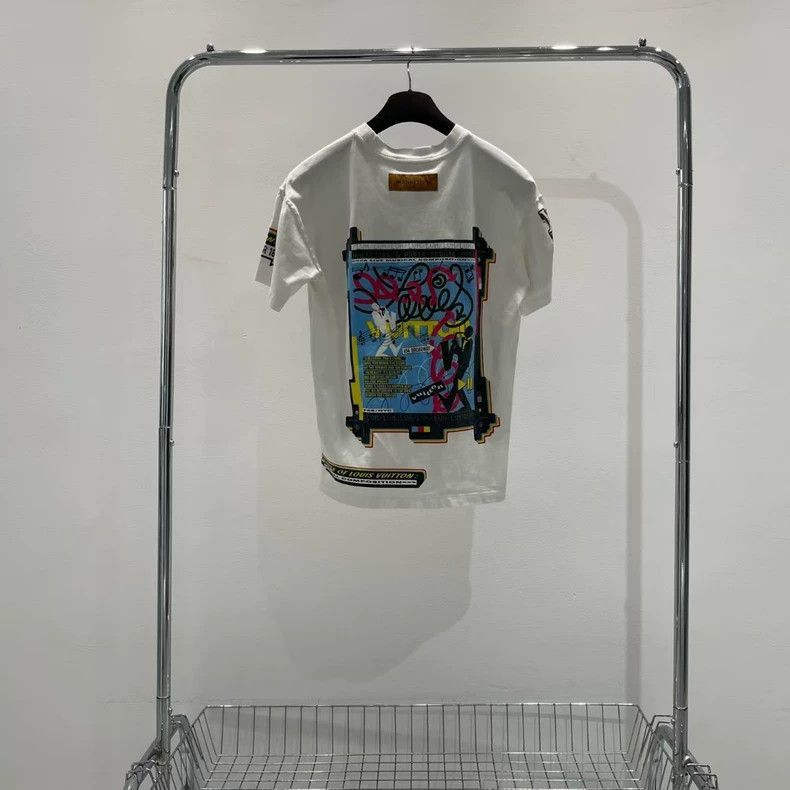 Louis Vuitton louis vuitton graphic printed short sleeve tee-2507 Size US XS / EU 42 / 0 - 2 Thumbnail