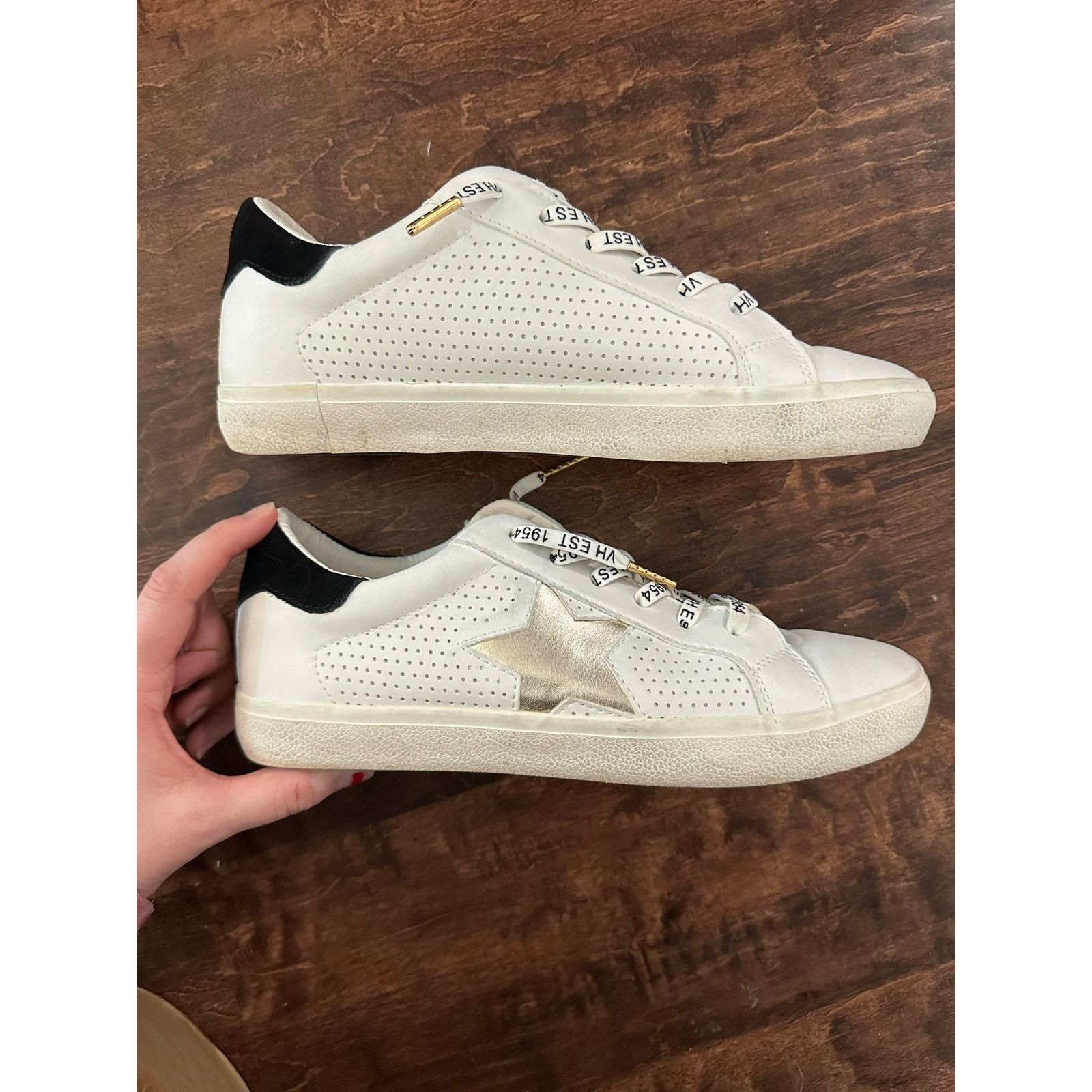 Vintage Havana Vintage Havana Gadol white/gold multi women's size 10 Size US 10 / IT 40 - 2 Thumbnail