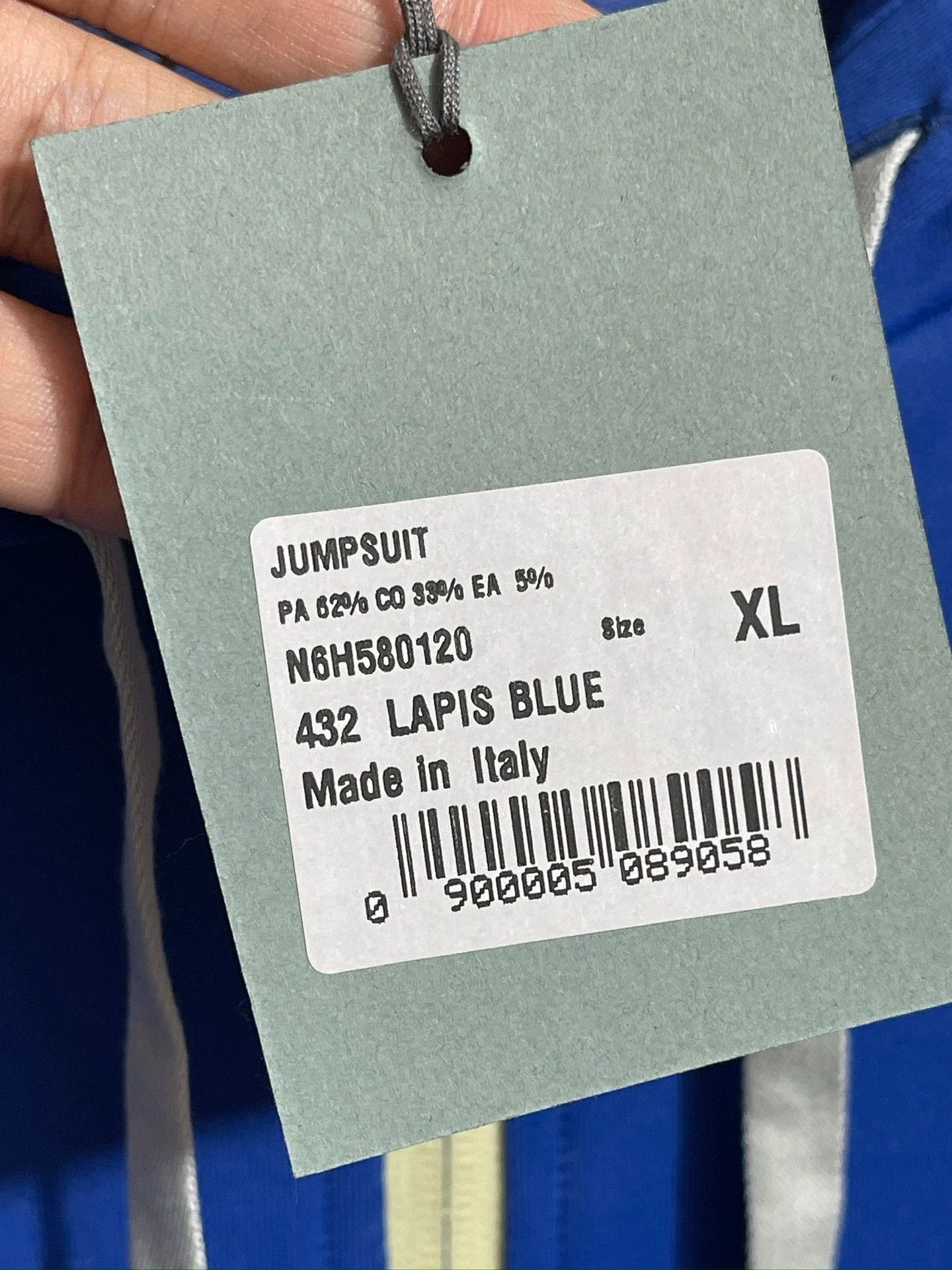 Ermenegildo Zegna Zegna Klein Blue Slim Track Suit M Size US XL / EU 56 / 4 - 9 Thumbnail
