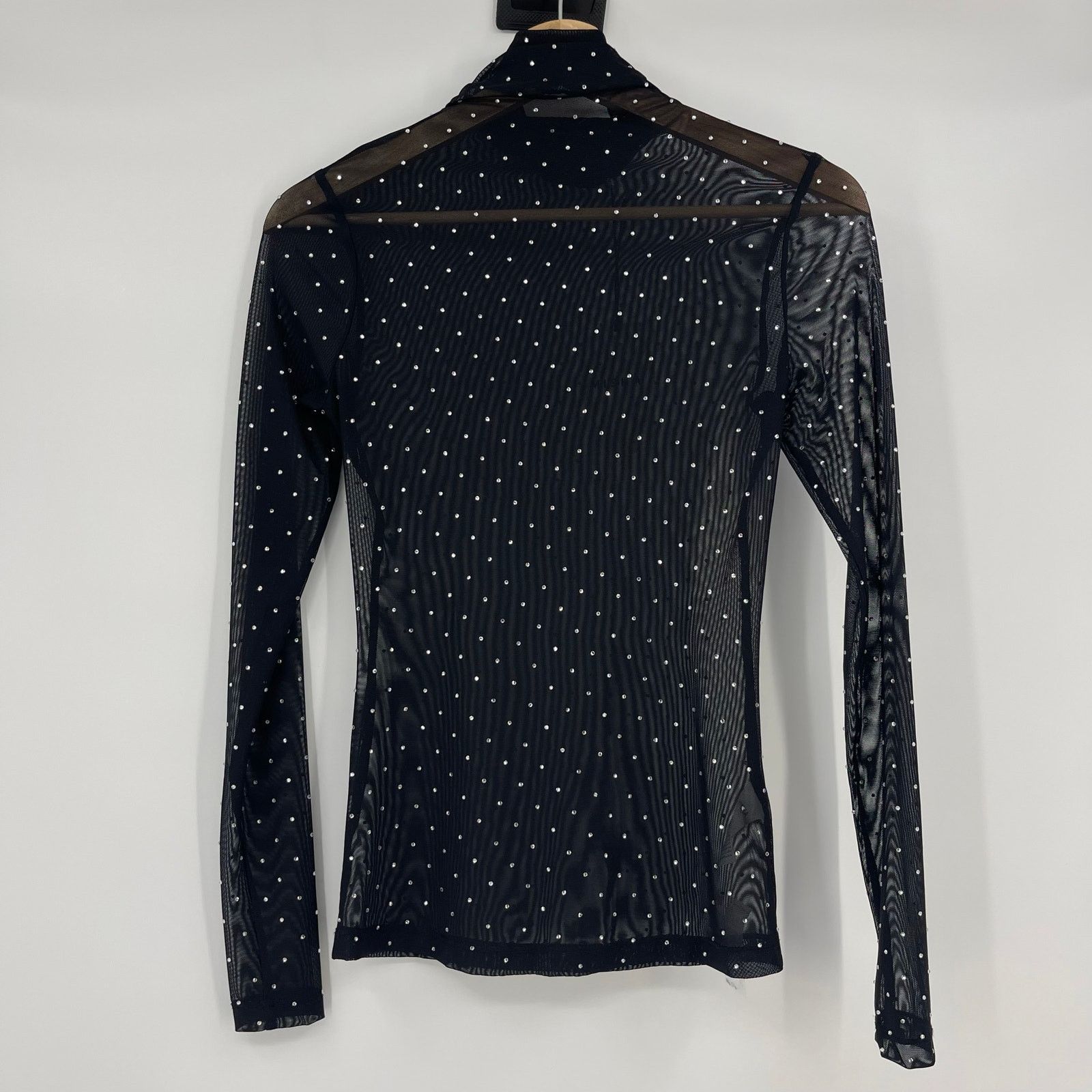 Other MISHA | NWT Diamante Sandra Mesh Top XS Size XS / US 0-2 / IT 36-38 - 3 Thumbnail