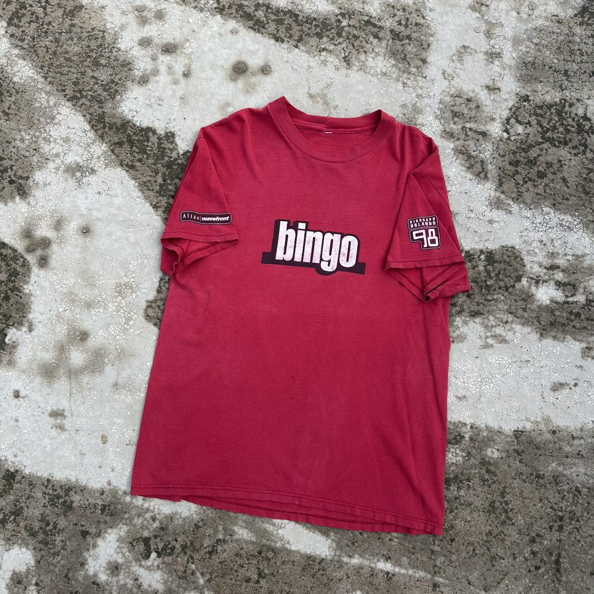 Vintage Vintage Bingo Animated Psyco 1998 t Shirt Size US L / EU 52-54 / 3 - 3 Thumbnail
