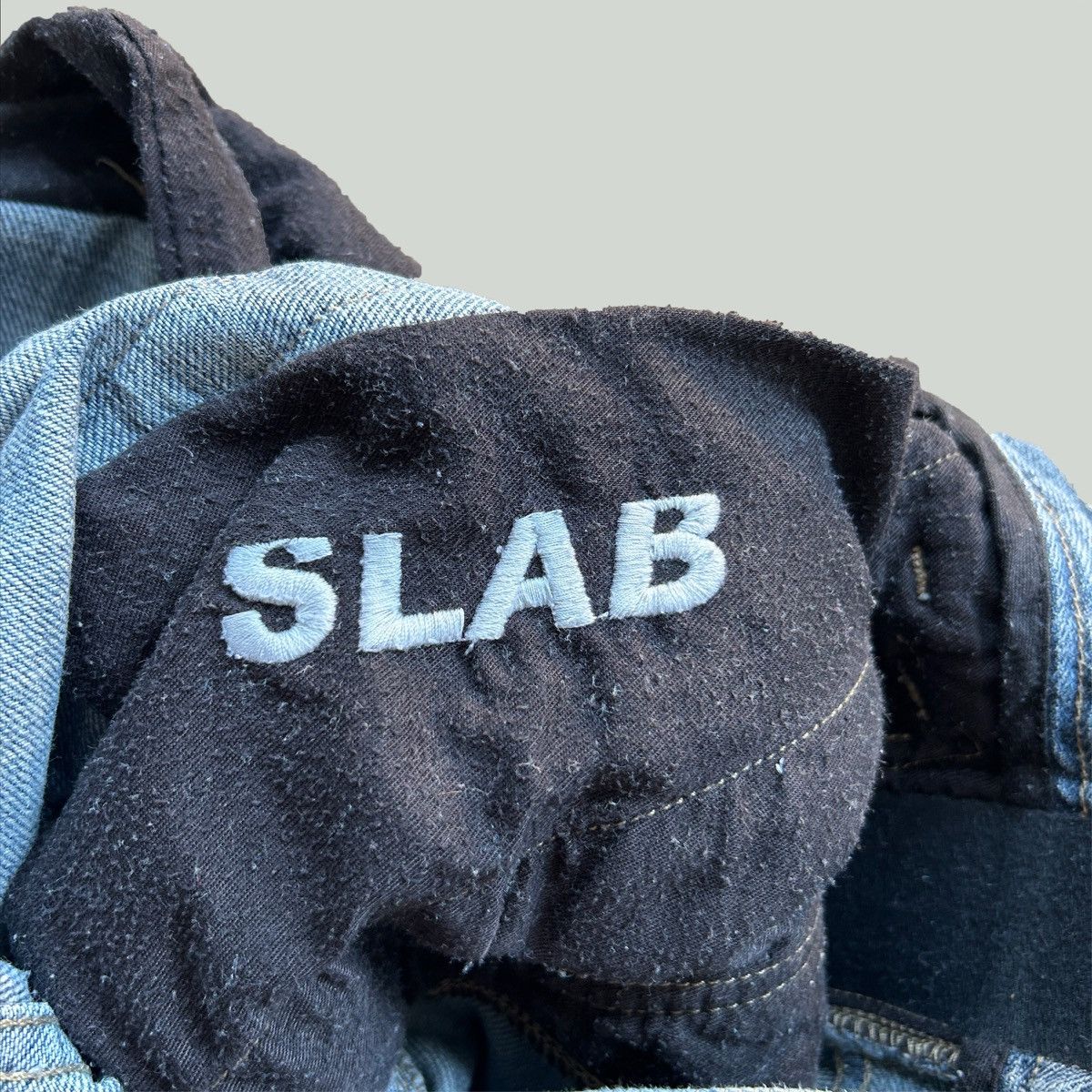 Rick Owens × Rick Owens Drkshdw Rick Owens Slab Denim Size US 38 / EU 54 - 4 Thumbnail