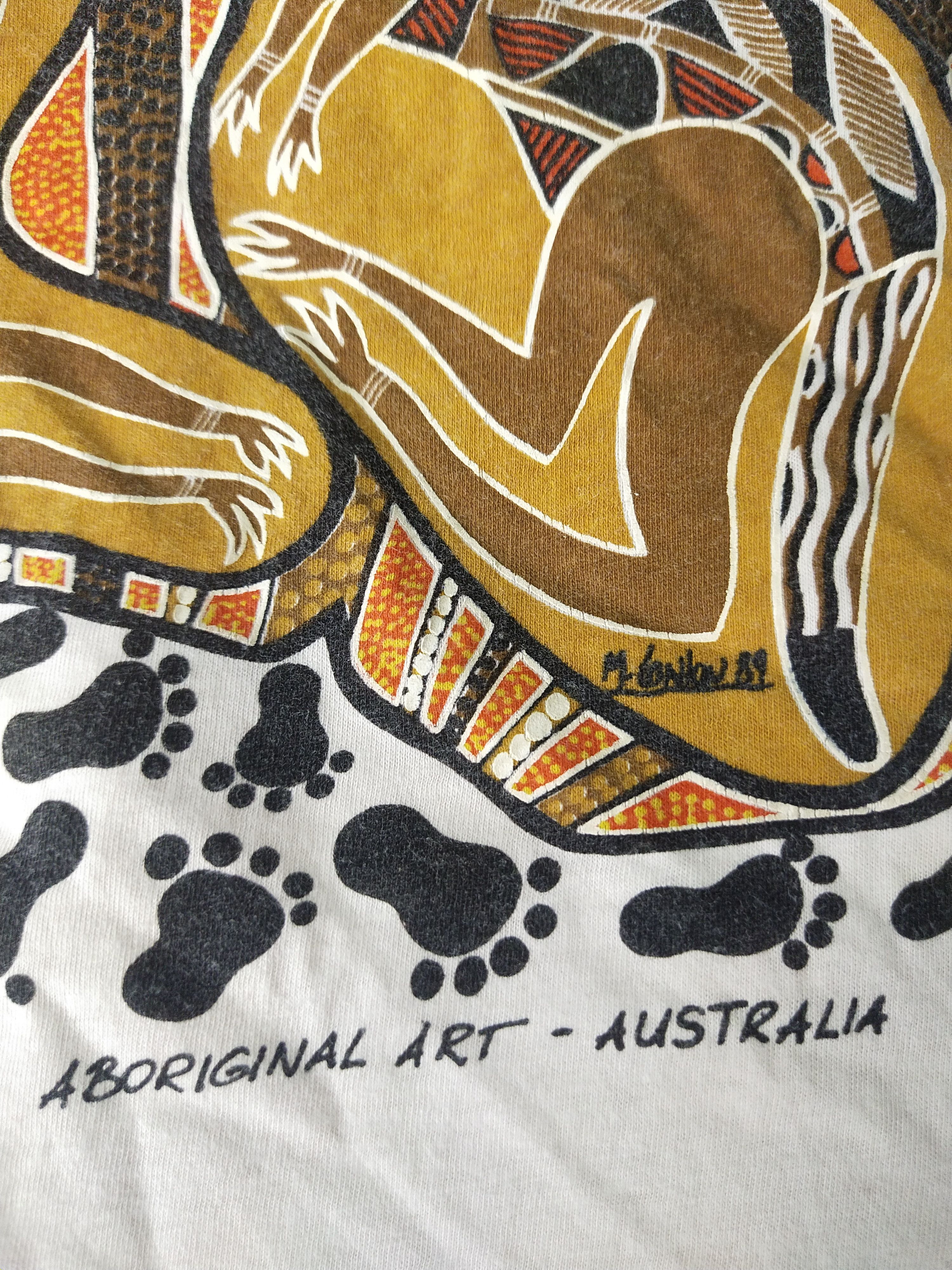 Vintage 1989 vintage Aboriginal ART Size US L / EU 52-54 / 3 - 3 Thumbnail