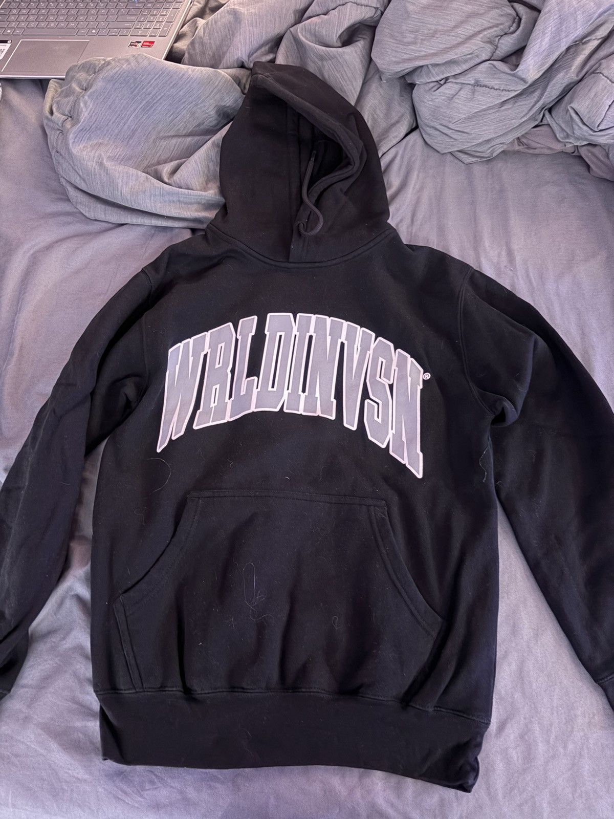 Other Black WRLDINVSN Hoodie Size US S / EU 44-46 / 1 - 1 Thumbnail