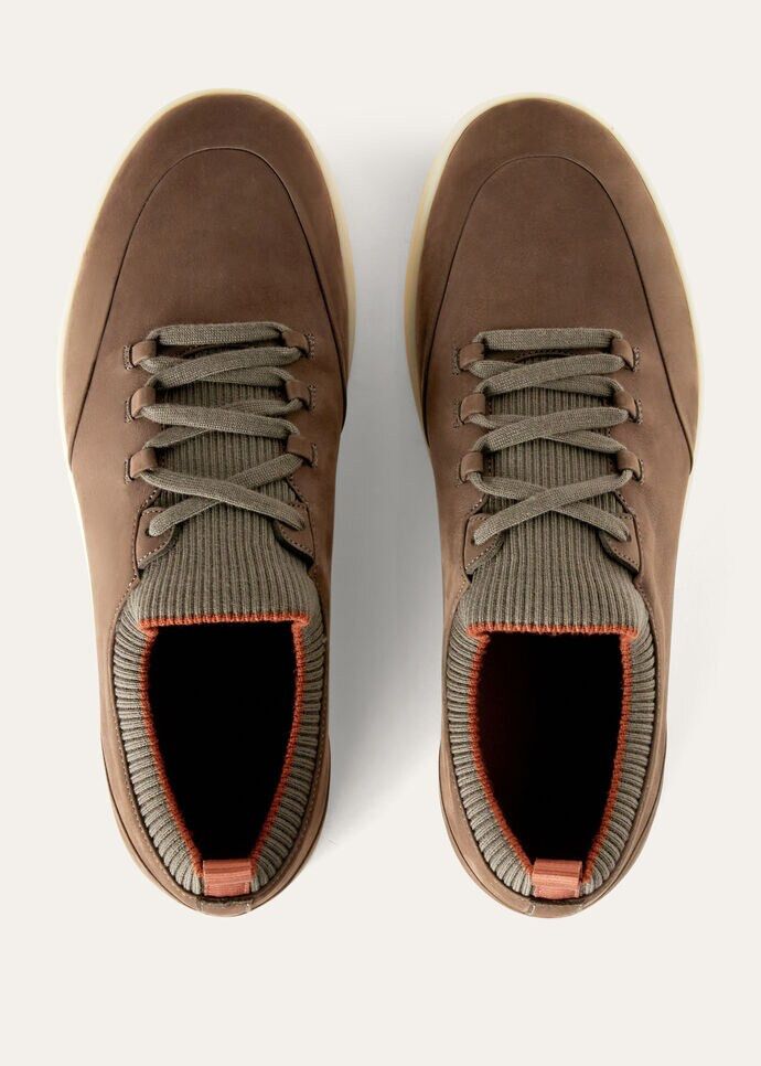 Loro Piana o1srvl11e0325 FAL2899 Walk Sneakers in Brown Size US 8 / EU 41 - 6 Thumbnail