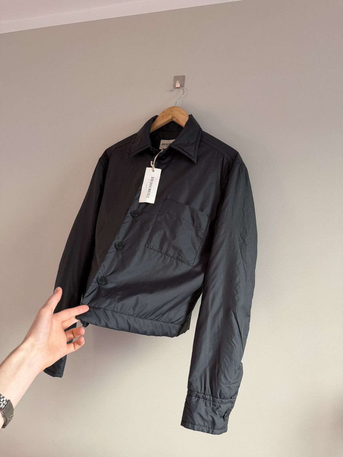 Dirk Bikkembergs Dirk Bikkembergs 90s Archive Cropped Nylon Jacket Size US M / EU 48-50 / 2 - 3 Thumbnail