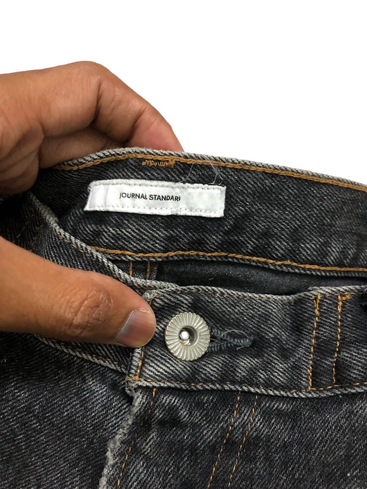 Journal Standard SUPER BAGGY JOURNAL STANDARD DISTRESSED DENIM Size US 29 - 5 Thumbnail