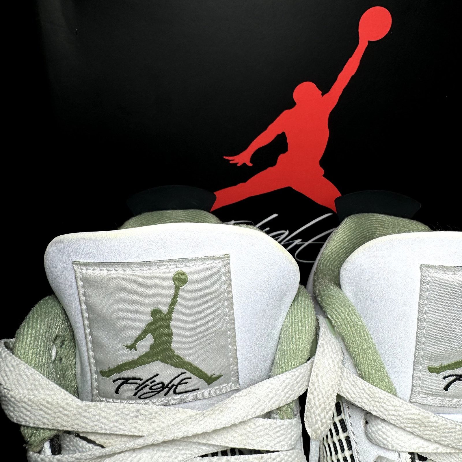 Jordan Brand × Nike Size 8.5 - Nike Air Jordan 4 Retro Seafoam Women's Shoes Size US 8.5 / IT 38.5 - 6 Thumbnail