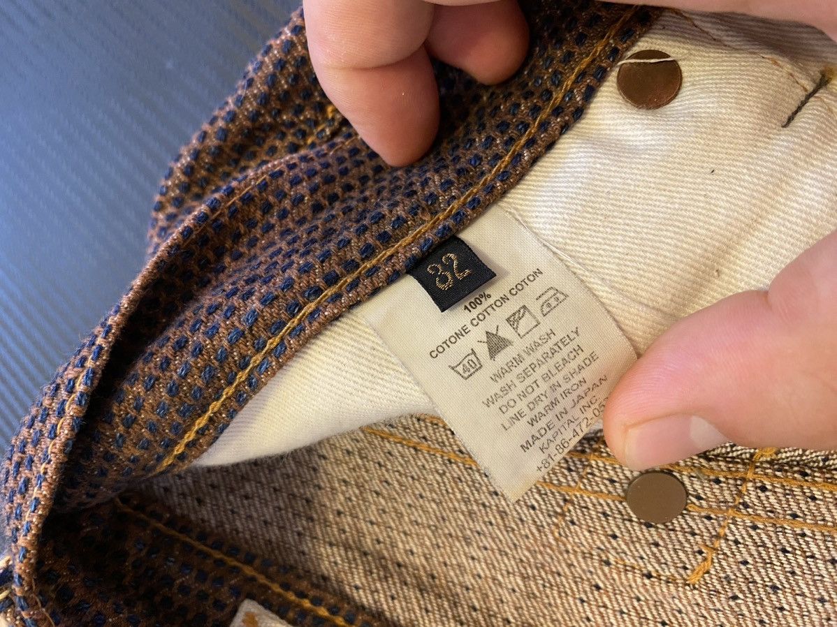 Kapital CENTURY DENIM MONKEY CISCO JEANS - NO. 5S Size US 32 / EU 48 - 3 Thumbnail