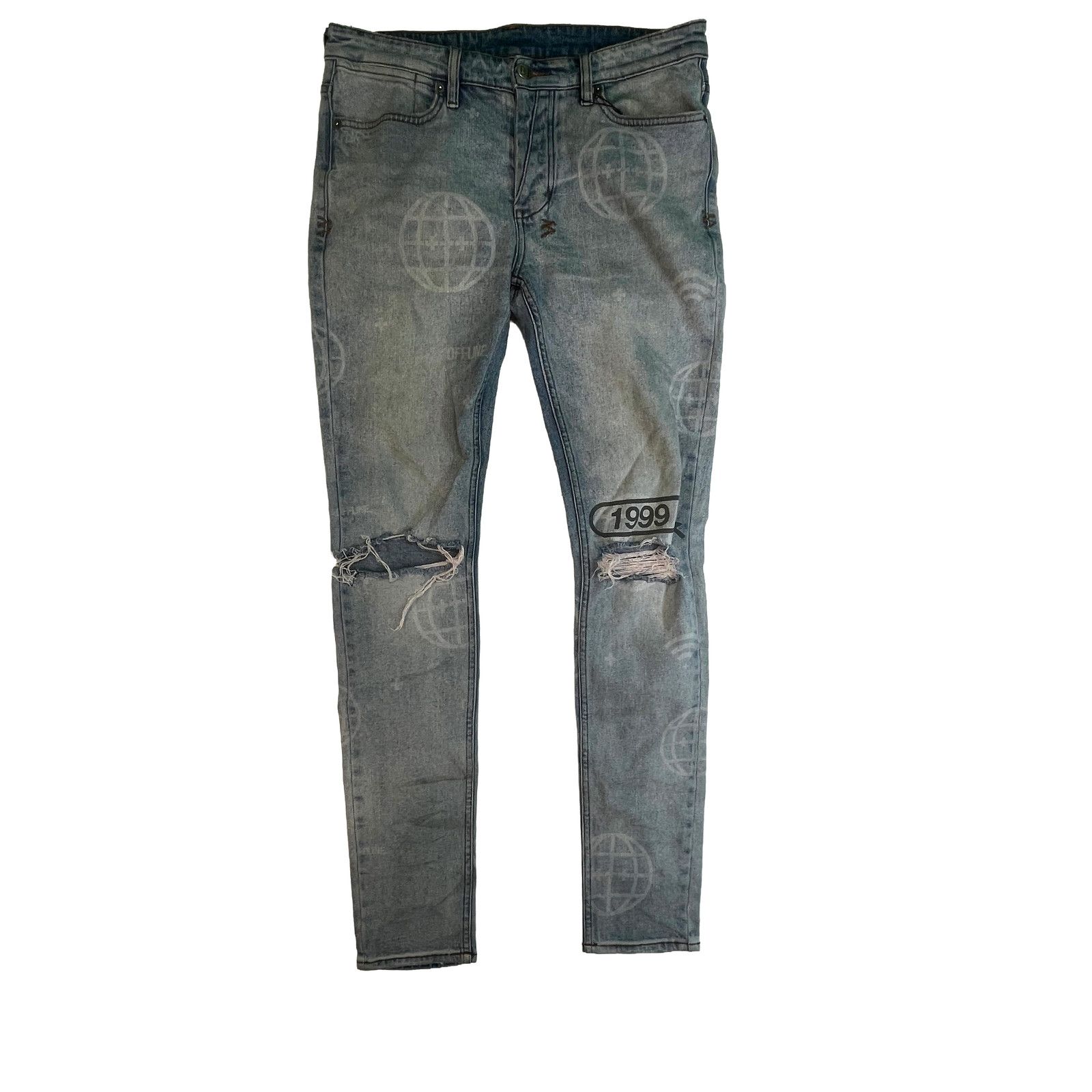 Ksubi Ksubi 1999 Light Wash Jeans Size US 30 / EU 46 - 1 Thumbnail