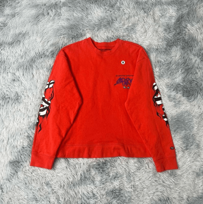 Chrome Hearts Chrome Hearts Long Sleeve Crew Neck T-Shirt Size US M / EU 48-50 / 2 - 1 Thumbnail