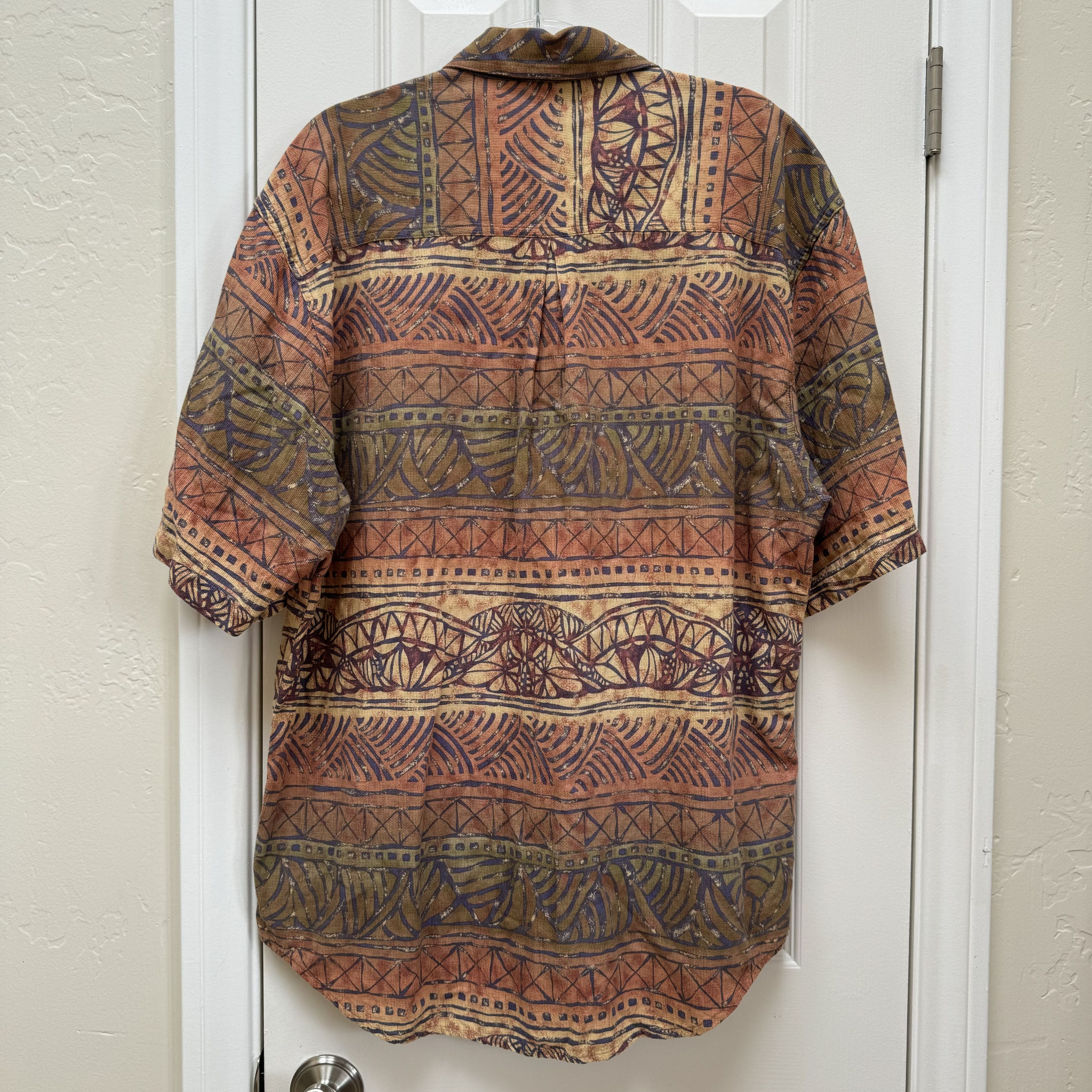 The Territory Ahead Vintage Territory Ahead Crazy Abstract Tribal Shirt Size US XL / EU 56 / 4 - 8 Thumbnail