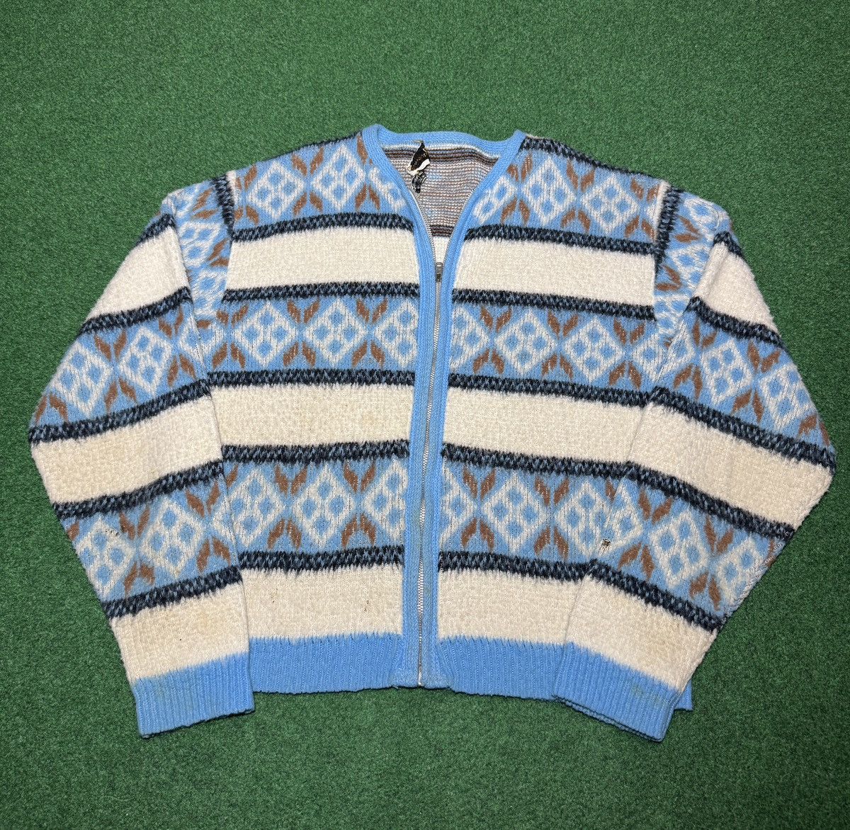 Vintage Vintage Barclays 40s 50s Cardigan Sm True Vintage Sweater Size S / US 4 / IT 40 - 1 Thumbnail