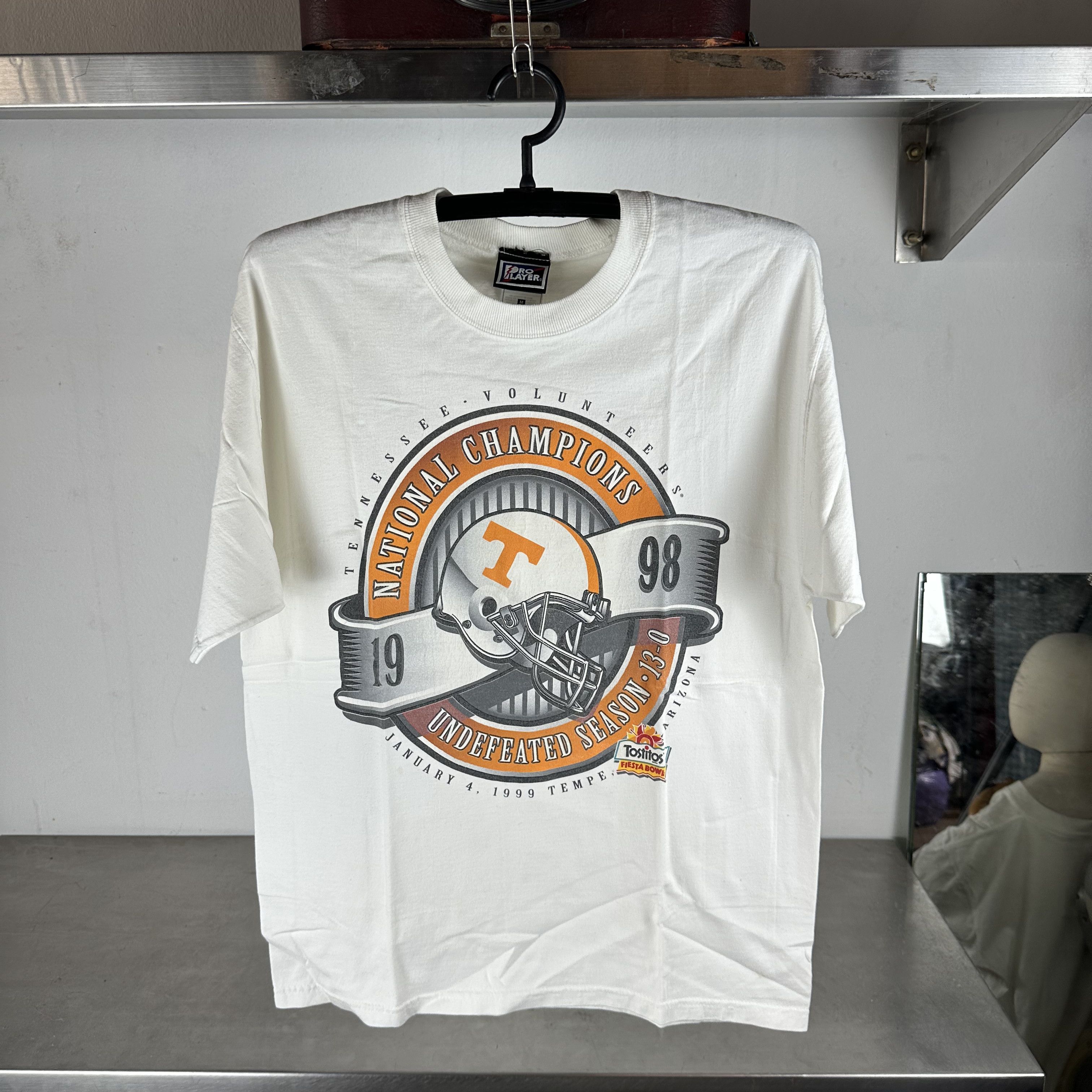 Vintage 1998 Tennessee Volunteers National Champions NCAA T-shirt Size US M / EU 48-50 / 2 - 1 Thumbnail