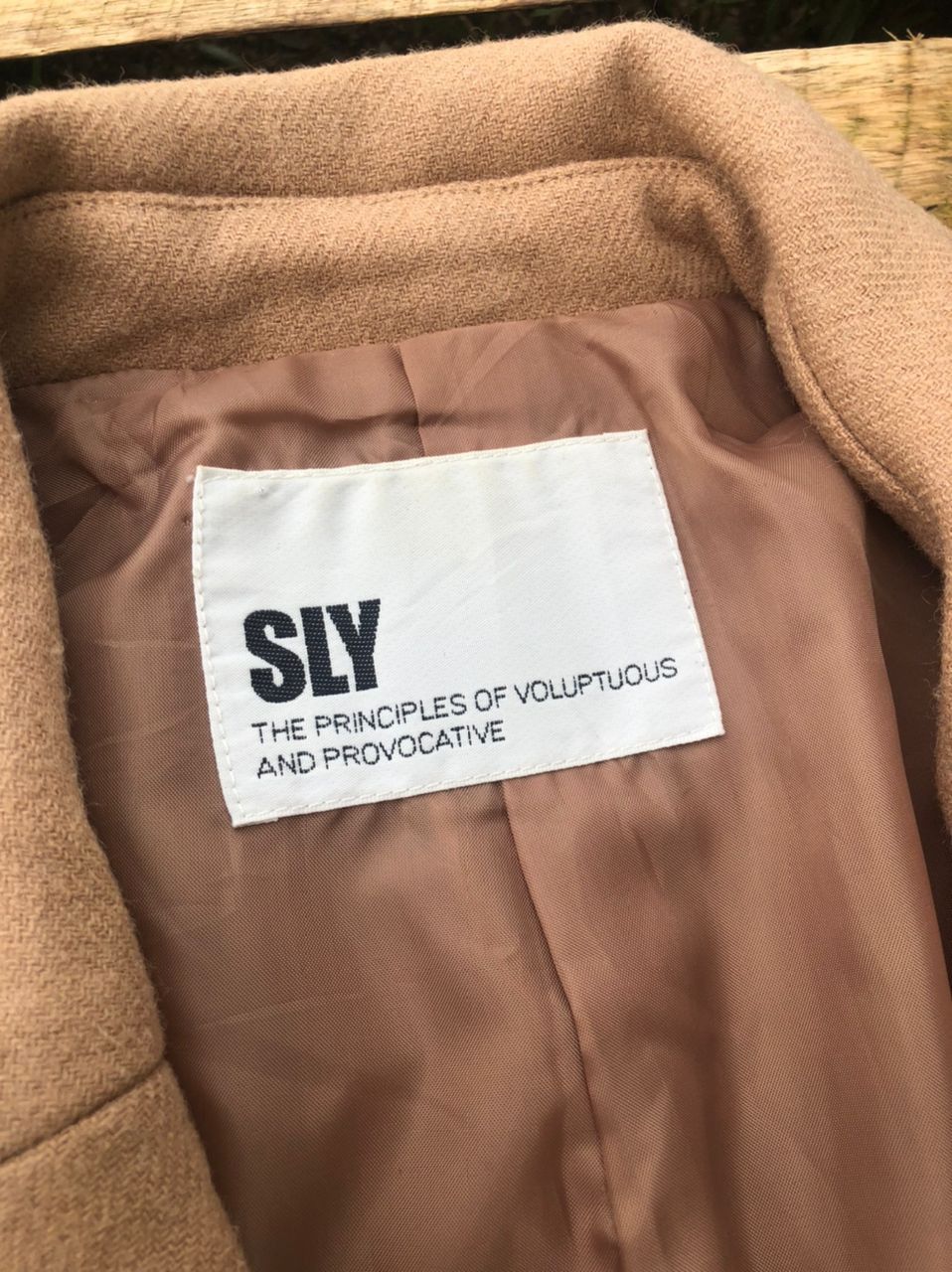 Issey Miyake × Japanese Brand Vintage SLY by Issey Miyake Coat Jacket Size US S / EU 44-46 / 1 - 3 Thumbnail