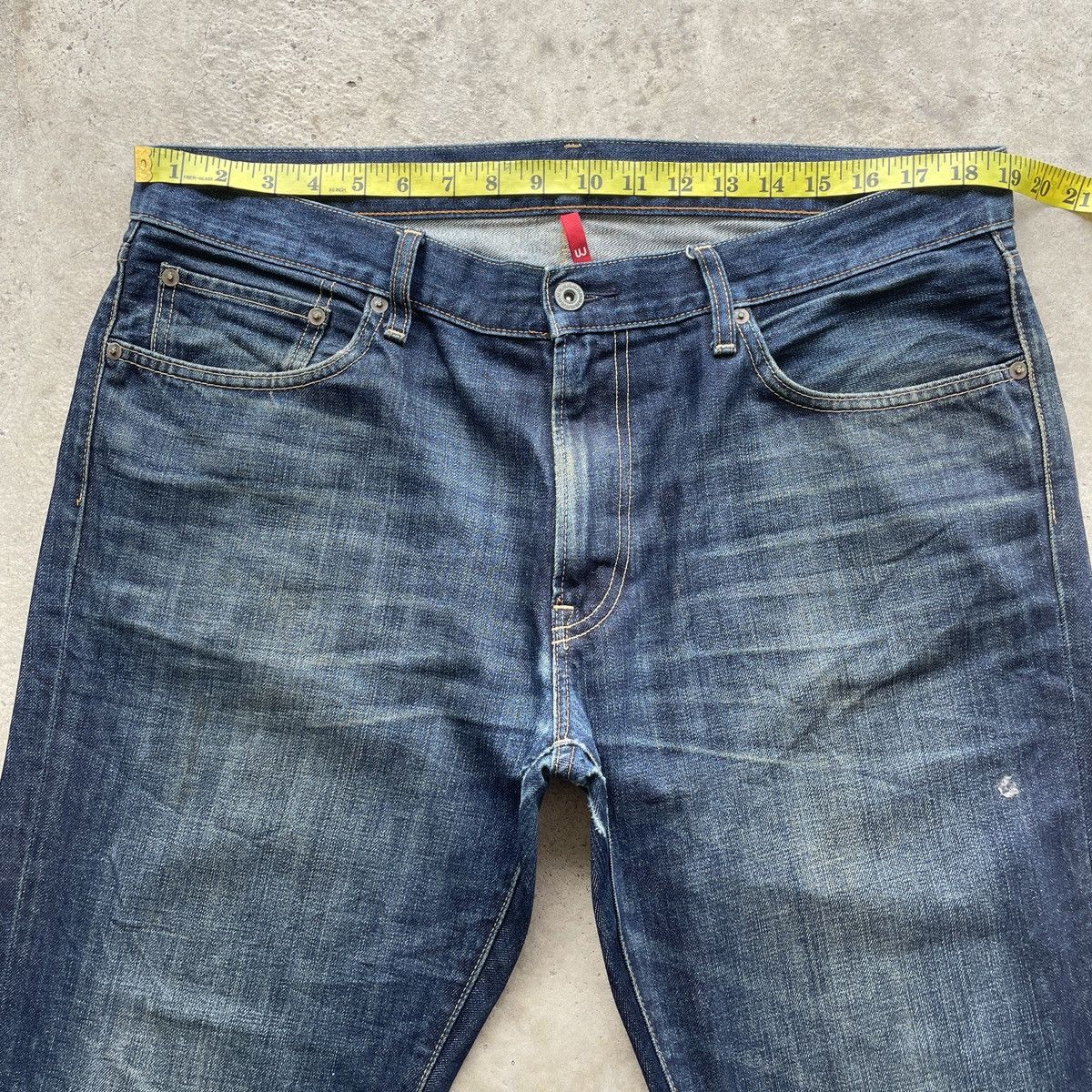 Japanese Brand Vintage Japanese Brand UJ Jeans Denim Pants W38x29 Size US 38 / EU 54 - 5 Thumbnail