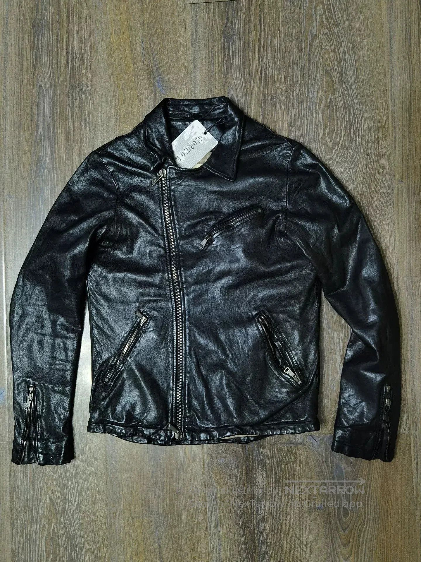Visvim Giorgio Brato Men's Motorcycle Leather Jacket. Size US S / EU 44-46 / 1 - 1 Thumbnail