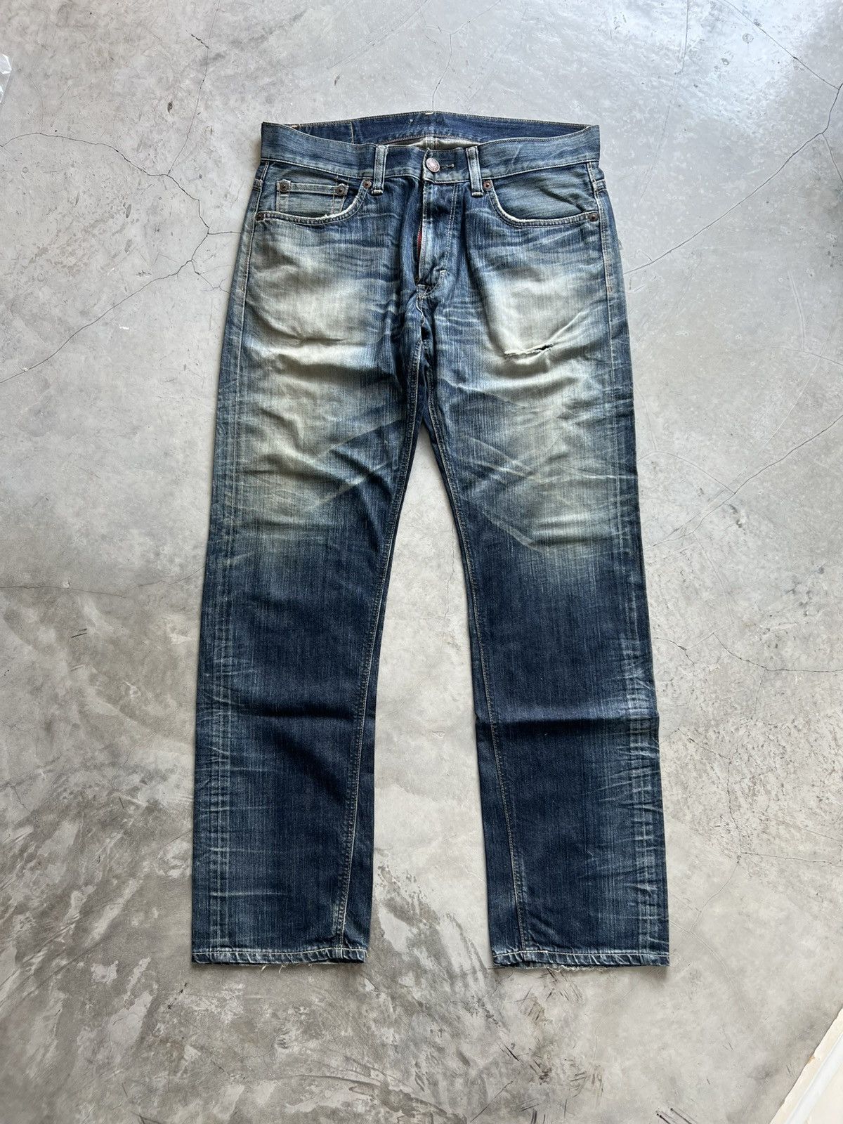 Edwin Edwin Blue Trip Tag size 34 Actual 36x33 Size US 34 / EU 50 - 2 Thumbnail