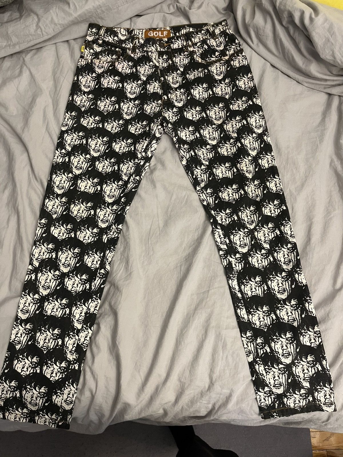 パンツ GOLF WANG Punk Face Pants PUNK FACE CHINO PANT by GOLF WANG | Parallel