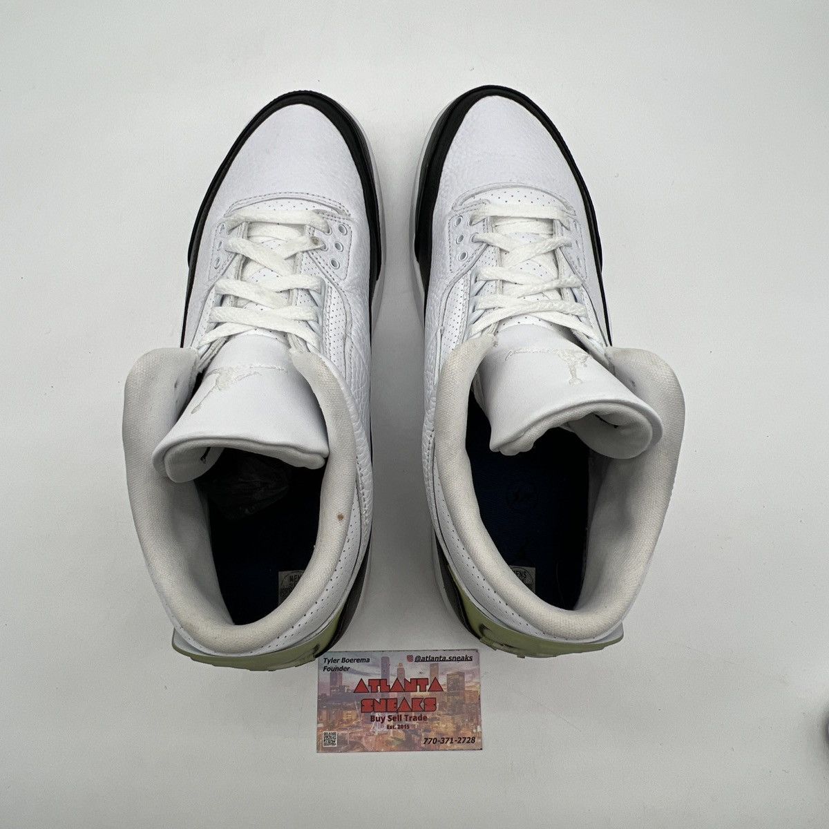 Jordan Brand Fragment design x air Jordan 3 white Size US 12 / EU 45 - 6 Thumbnail