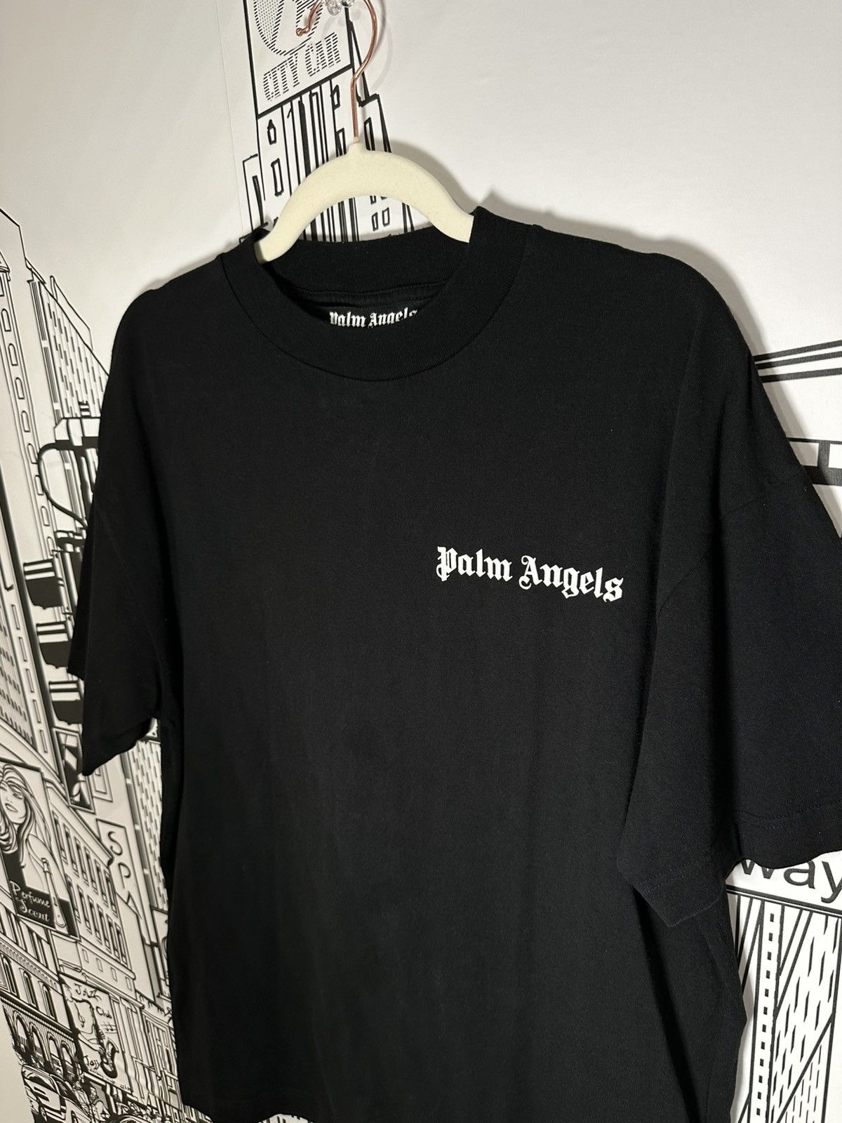 Palm Angels Palm Angels Basic T-Shirt Large Black Size US L / EU 52-54 / 3 - 2 Thumbnail