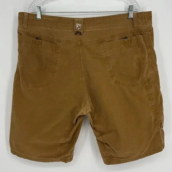 Kuhl KUHL Mens Sz 40 Ramblr Teak/Tan Cargo Patina Dyed Shorts Size US 40 / EU 56 - 2 Thumbnail