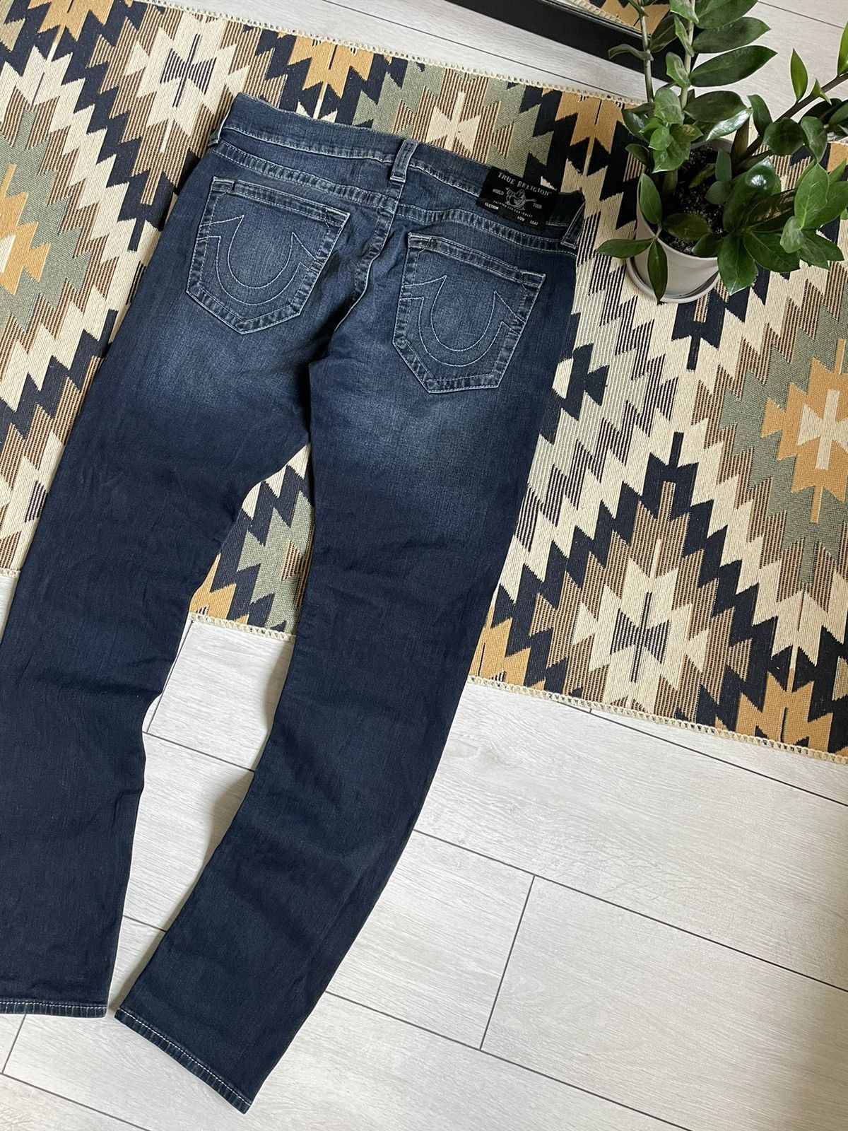 Jean × True Religion True Religion Rocco Y2K Denim Jeans Size US 34 / EU 50 - 4 Thumbnail