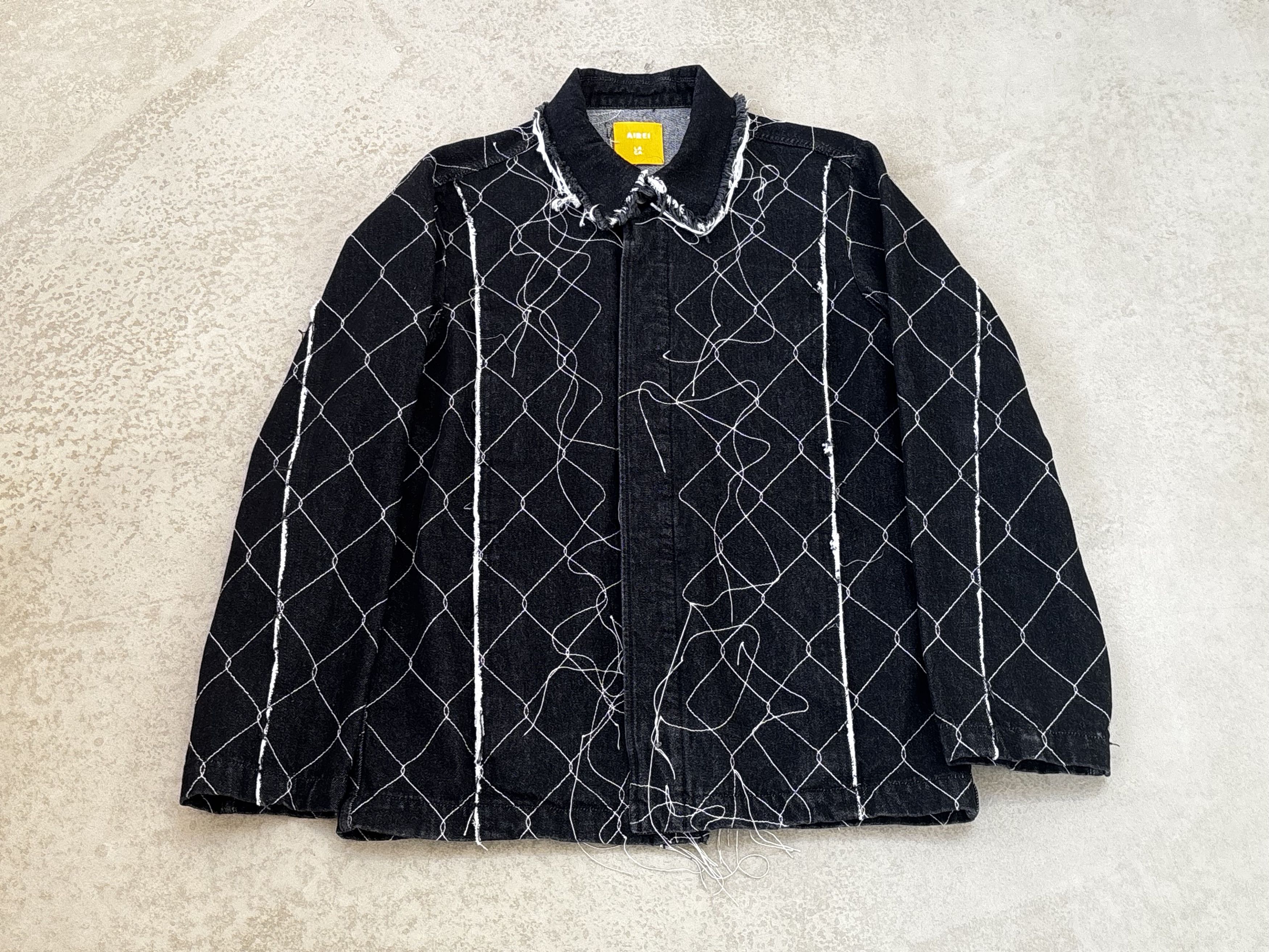 AIREI Airei Cargo Denim Chainlink Jacket Size US L / EU 52-54 / 3 - 2 Thumbnail