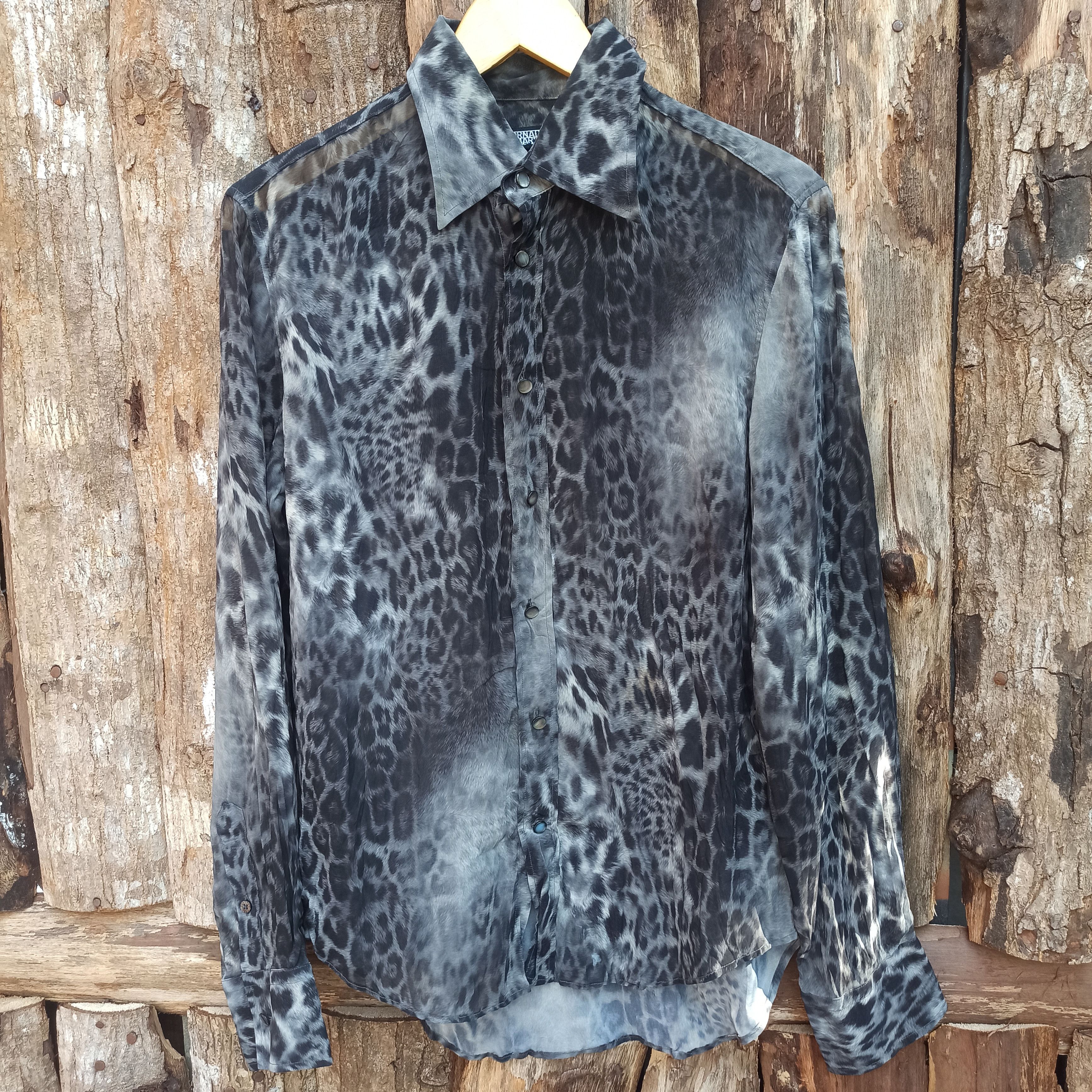 Tornado Mart Y2K Shirt Leopard Tornado Mart Size L / US 10 / IT 46 - 1 Thumbnail