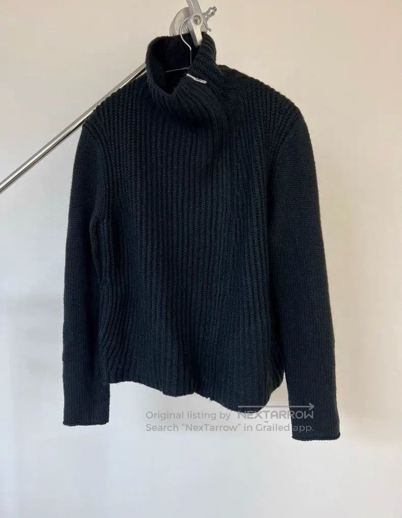 Helmut Lang HELMUT LANG Side Zip Knit Open Cardigan Size S / US 4 / IT 40 - 1 Thumbnail