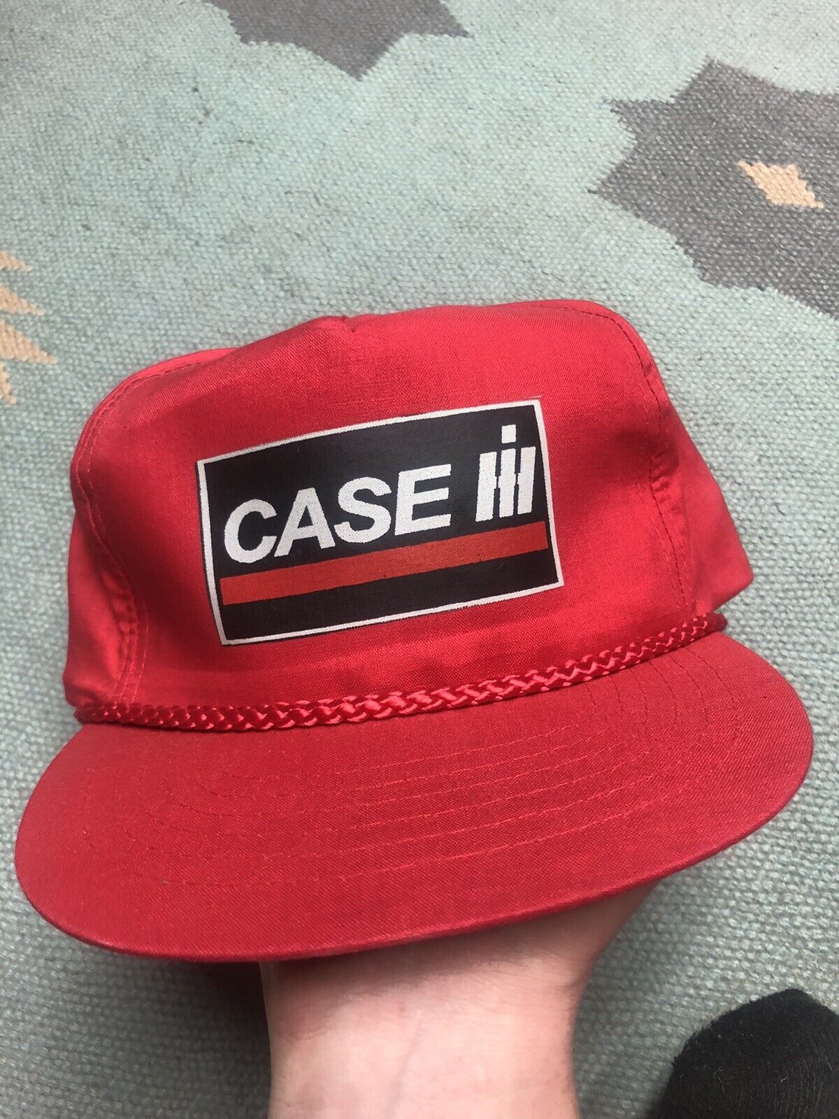 Vintage VTG Case Tractors IH Hat Cap Farm Adjustable NOS Size ONE SIZE - 1 Thumbnail