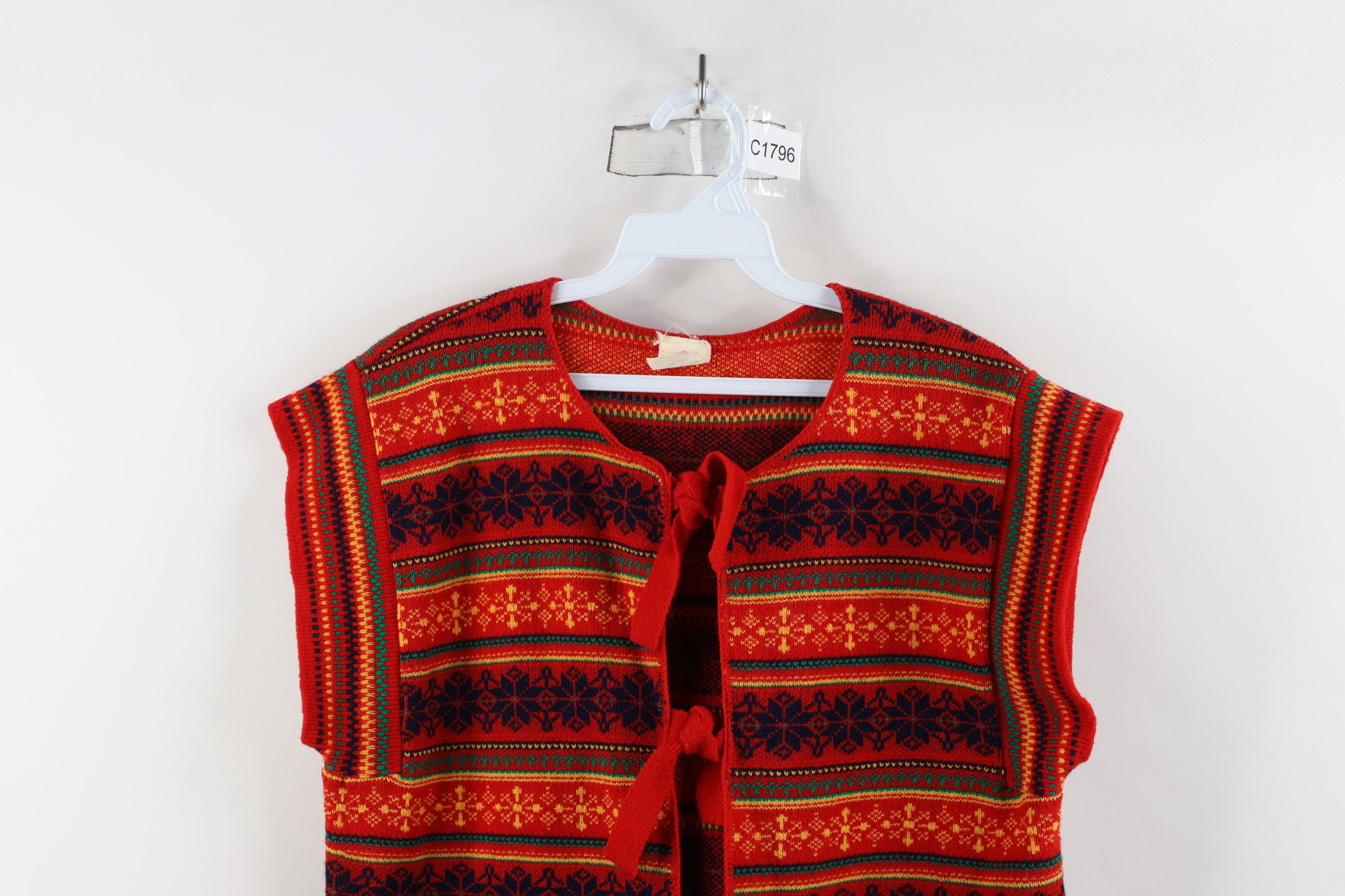 Vintage Vintage 70s Mid Century Modern MCM Cardigan Sweater USA Size M / US 6-8 / IT 42-44 - 2 Thumbnail