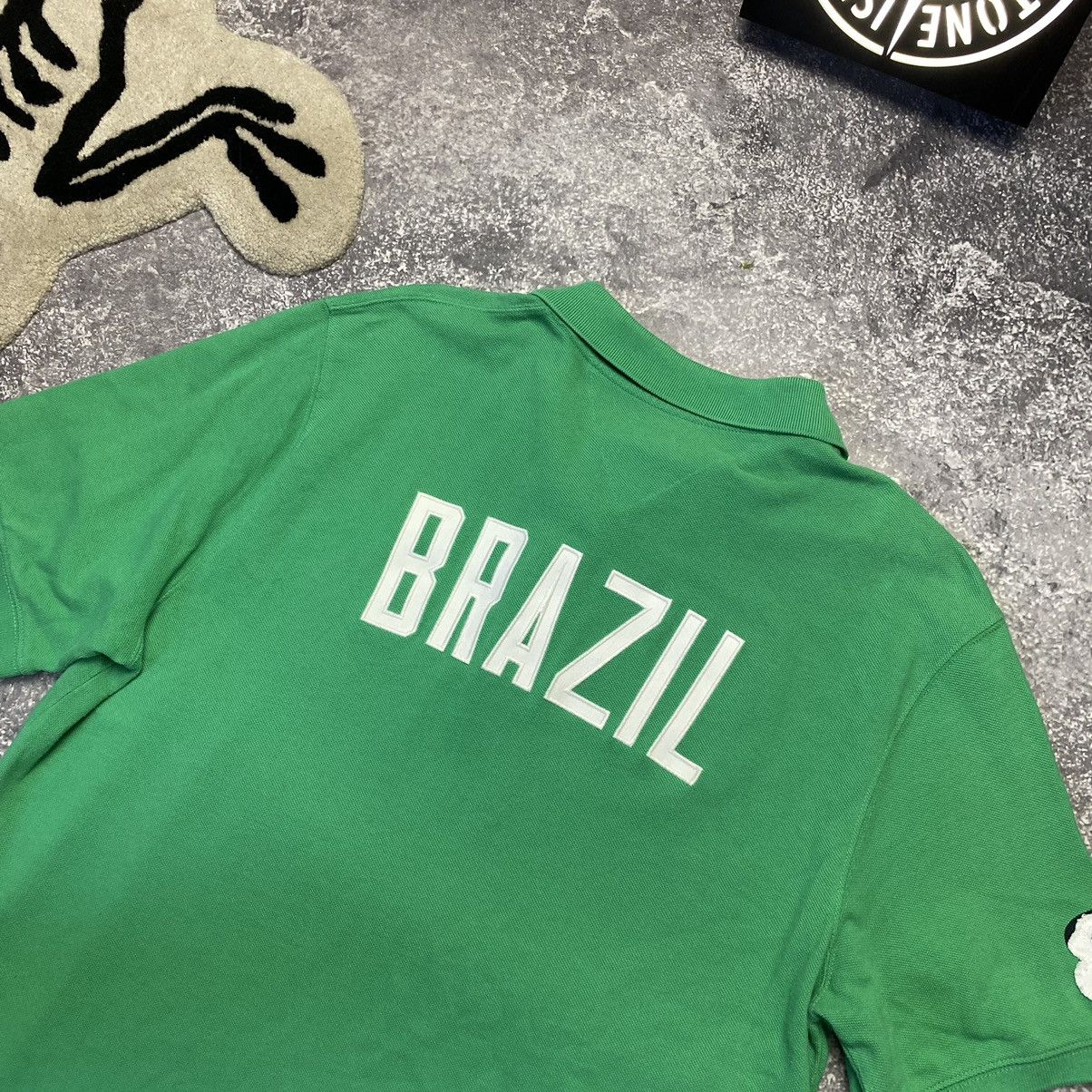Tommy Hilfiger × Vintage Vintage Tommy Hilfiger Brazil Big Logo rare y2k polo Size US XXL / EU 58 / 5 - 8 Thumbnail