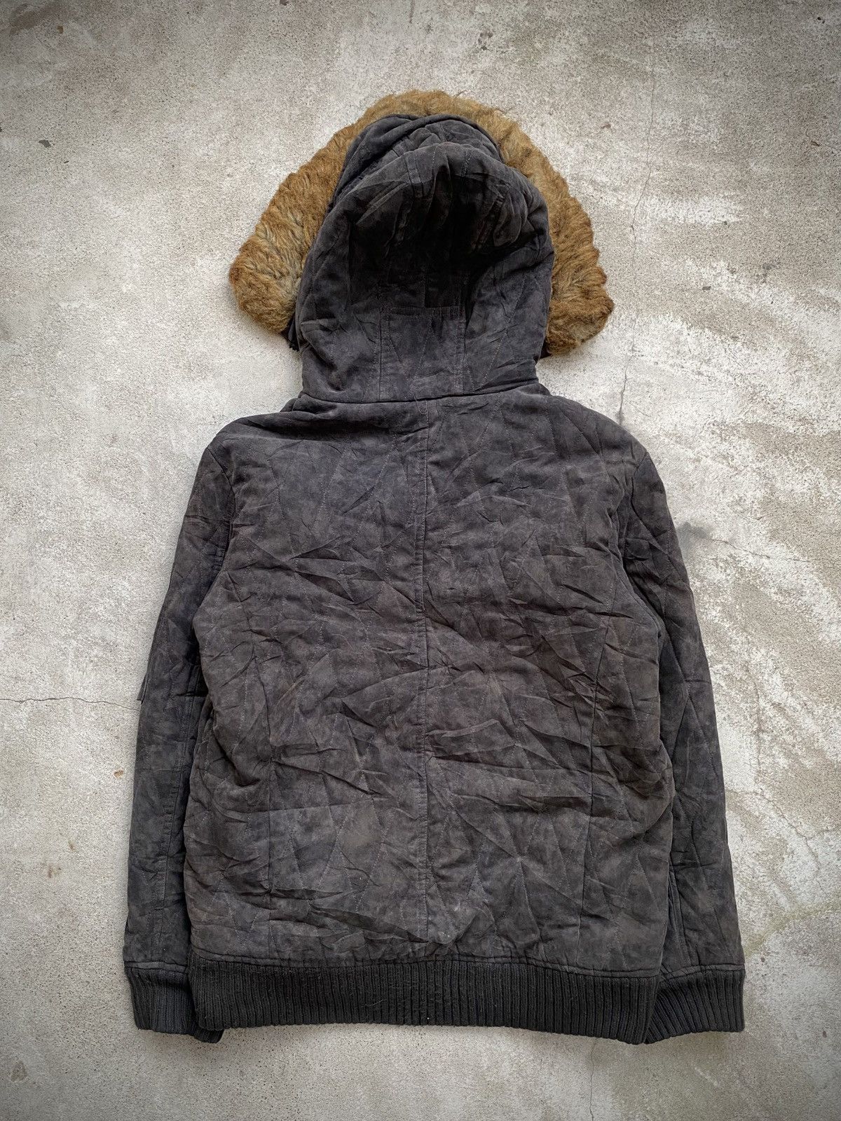 Japanese Brand JAPANESE BRAND BLUE5 TOKYO JAPAN FUR FADED JACKET Size US L / EU 52-54 / 3 - 8 Thumbnail