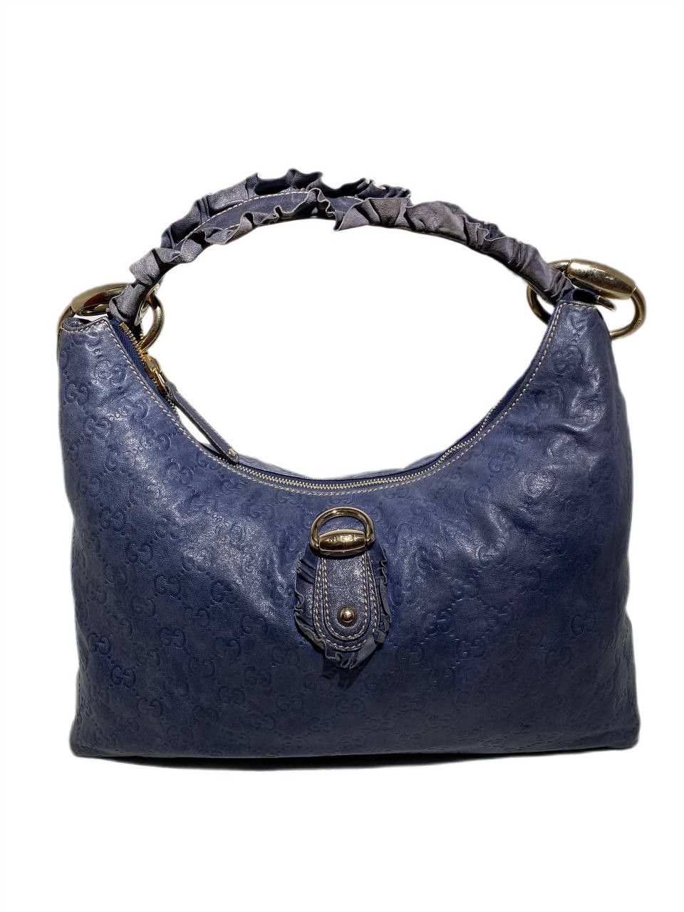 Gucci Gucci GG Logo Monogram Guccissima Leather Sabrina Hobo Bag Size ONE SIZE - 1 Thumbnail