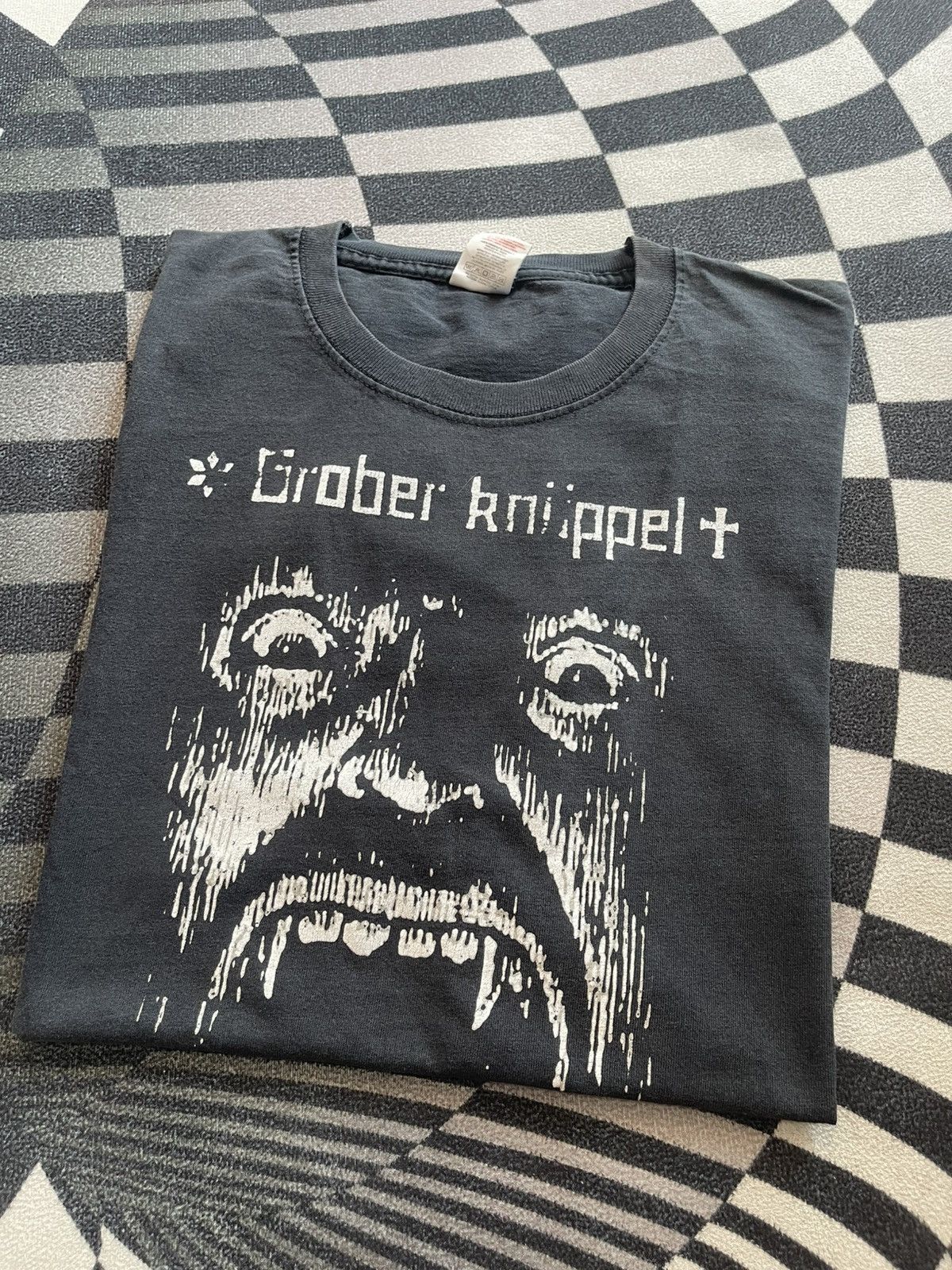 Band Tees Vintage Grober Knüppel "Meine Süße Tanz Mit Mir" Horror Punk Size US XL / EU 56 / 4 - 1 Thumbnail