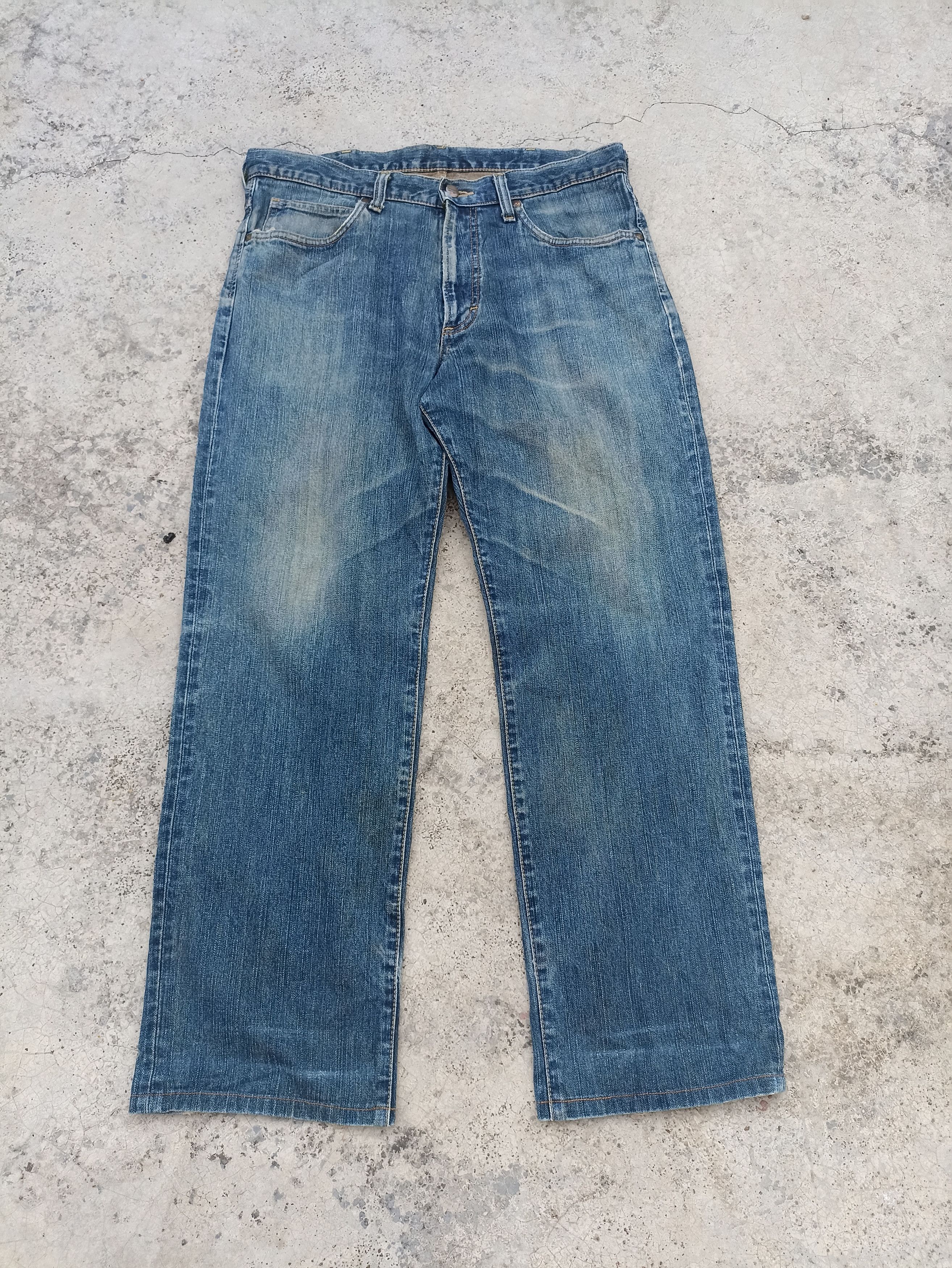 If Six Was Nine Flare Vtg Wrangler Jeans Distressed if six was nine baggy Size US 36 / EU 52 - 3 Thumbnail