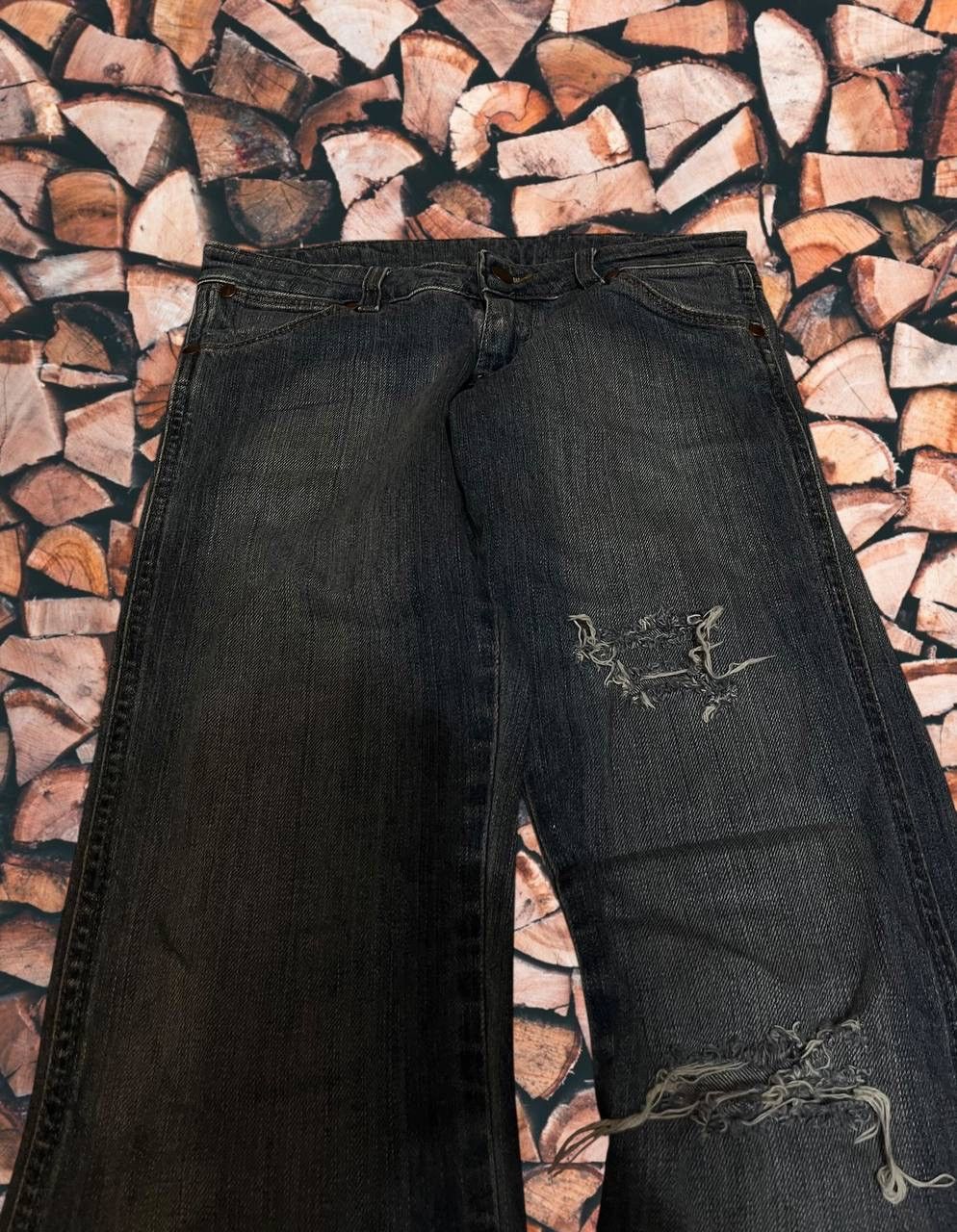 Japanese Brand × Vintage IfSixWasNine japanese Y2K Kapital style flared jeans Size US 30 / EU 46 - 2 Thumbnail