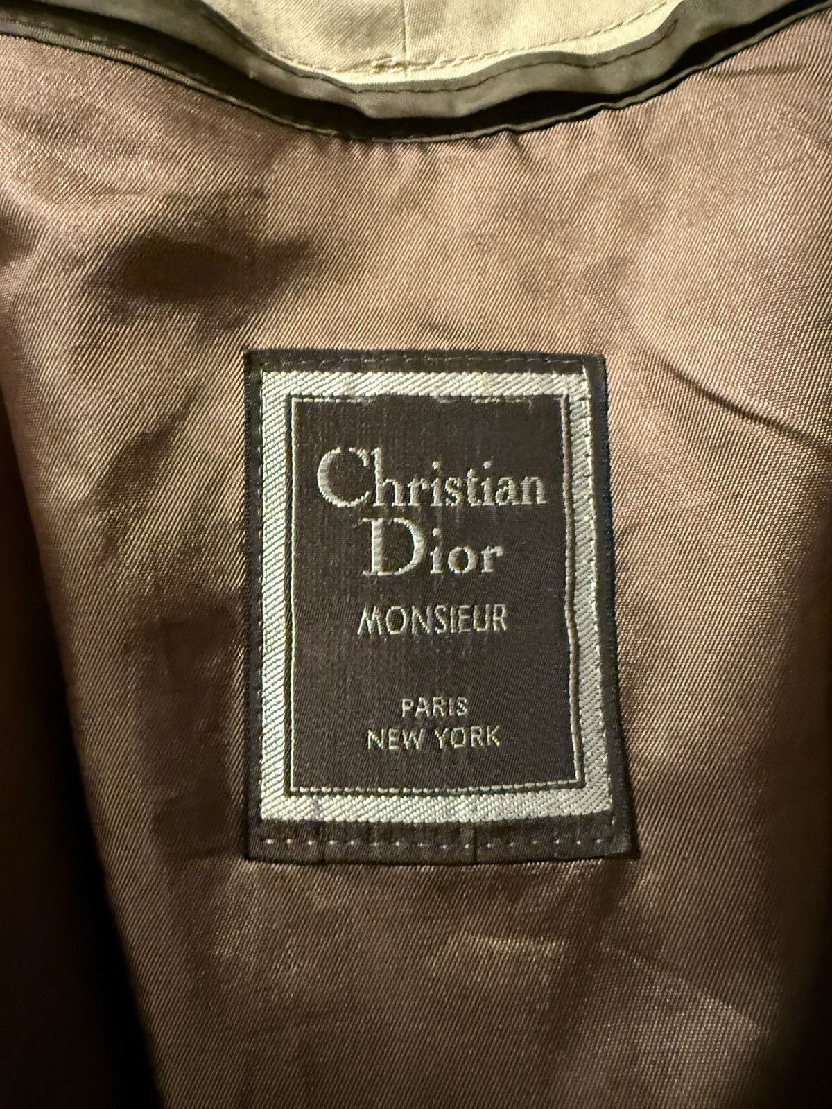 Christian Dior Monsieur Christian Dior Monsieur Trench Coat Size US M / EU 48-50 / 2 - 2 Thumbnail