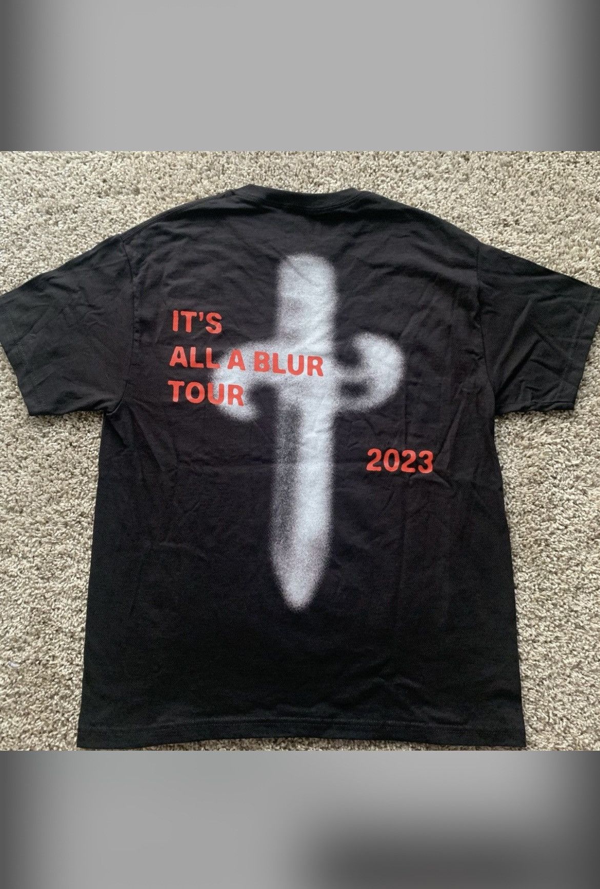 Drake Drake x 21 Savage It’s All A Blur Tour Merch Tee Size US L / EU 52-54 / 3 - 2 Thumbnail