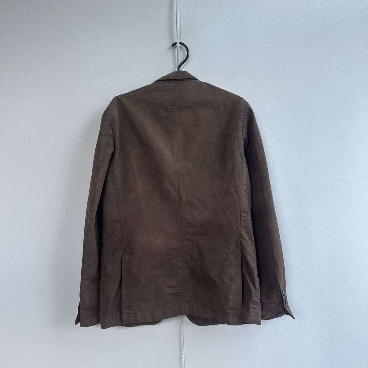 Officine Generale Officine Generale Armie 50 Khaki Linen Blend Blazer Jacket Size US M / EU 48-50 / 2 - 12 Thumbnail
