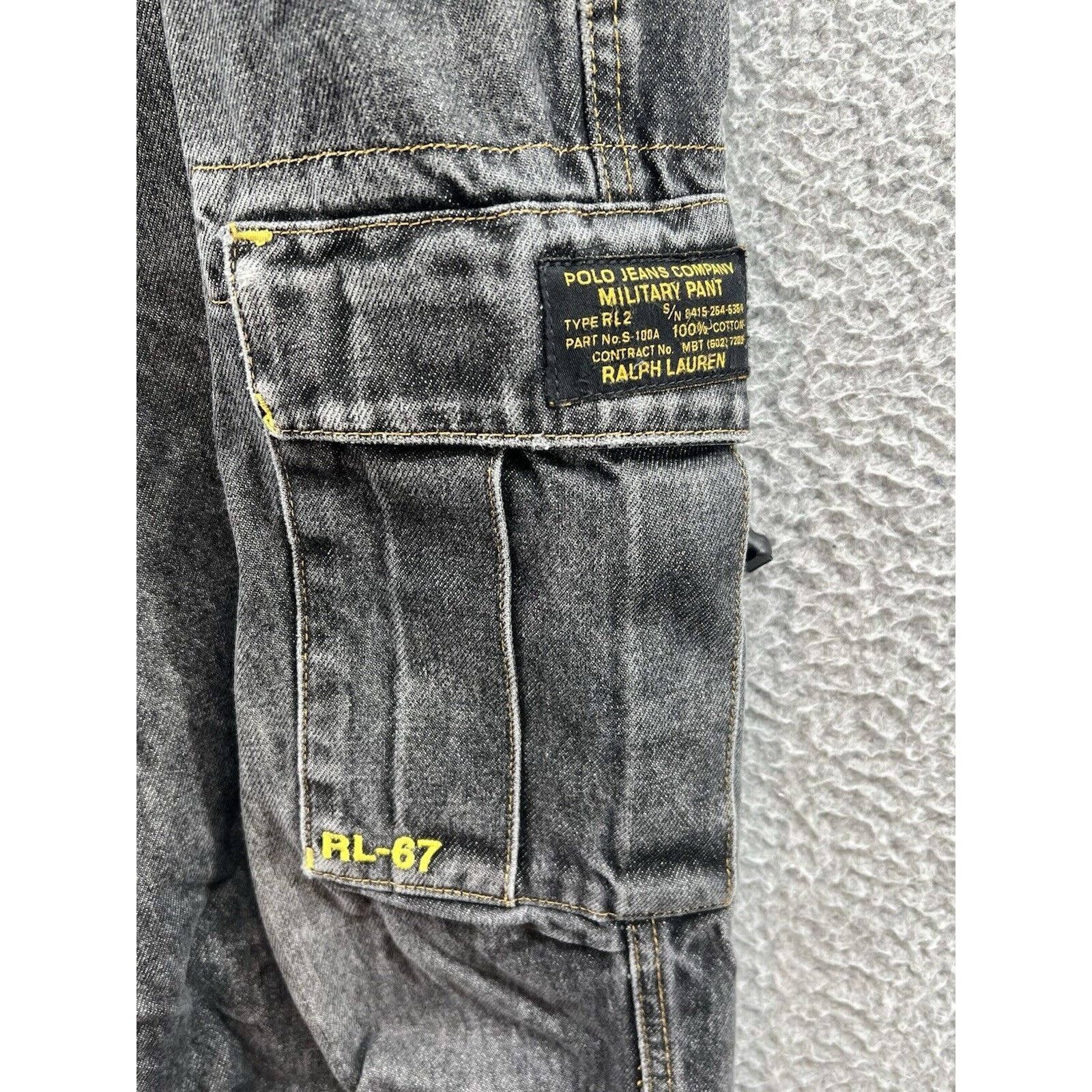 Polo Ralph Lauren Ralph Lauren Polo Jeans RL2 Cargo Co RL67 Military Pants 32 Size US 32 / EU 48 - 4 Thumbnail