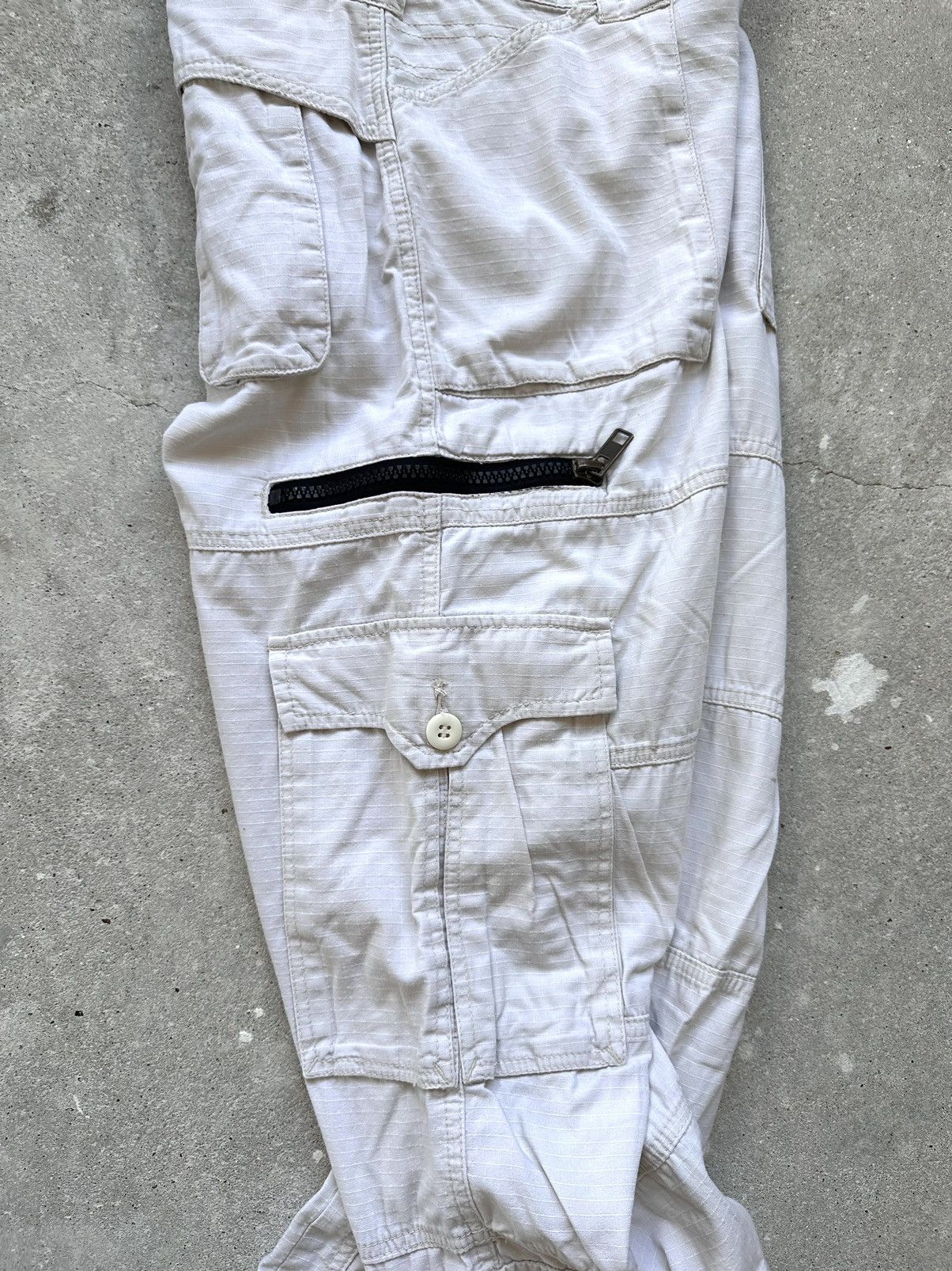 Japanese Brand × Vintage Vintage Fishbone Cargo Pants Size US 32 / EU 48 - 12 Thumbnail