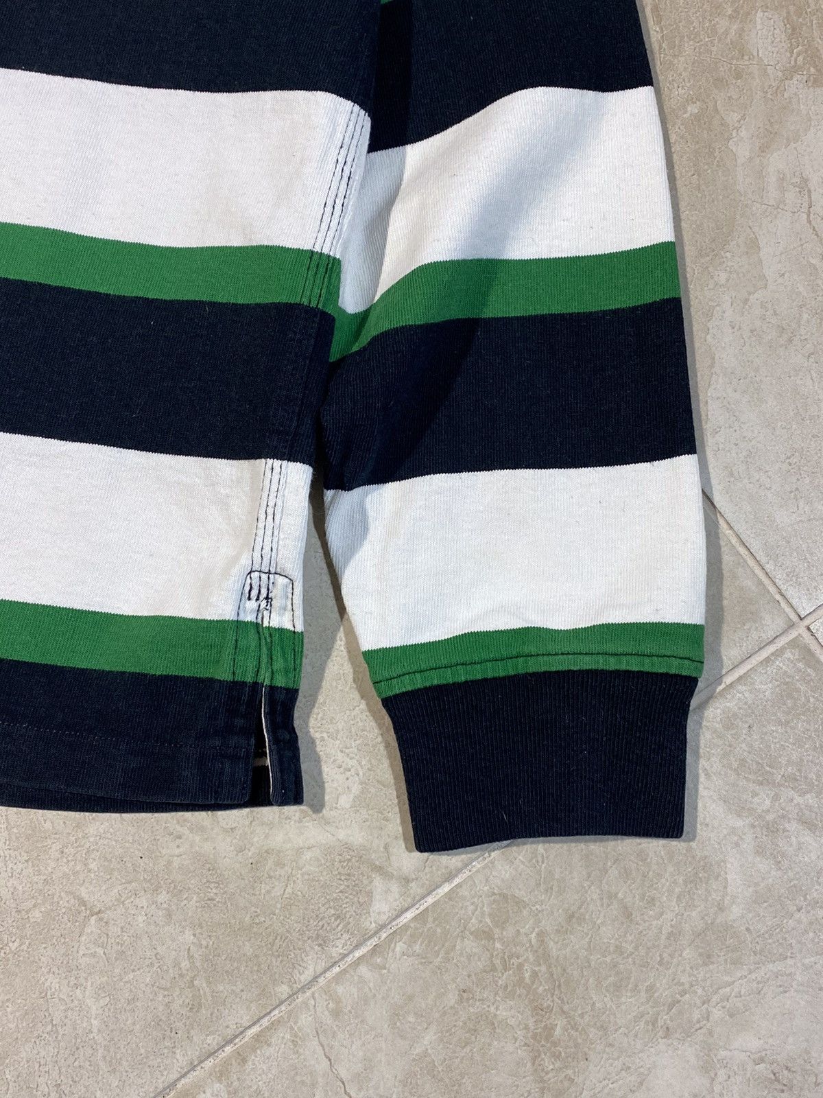 Polo Ralph Lauren 🔥 POLO RALPH LAUREN RUGBY STRIPED SHIRT PREPPY 2000s VIBES Size US L / EU 52-54 / 3 - 4 Thumbnail