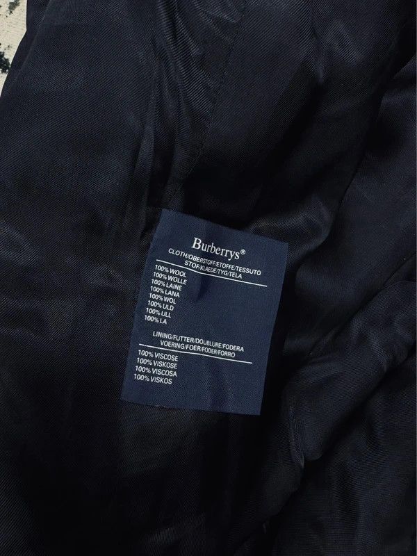 Burberry Burberry wool coat dark navy 46 XXL Size XXL / US 16-18 / IT 52-54 - 5 Thumbnail