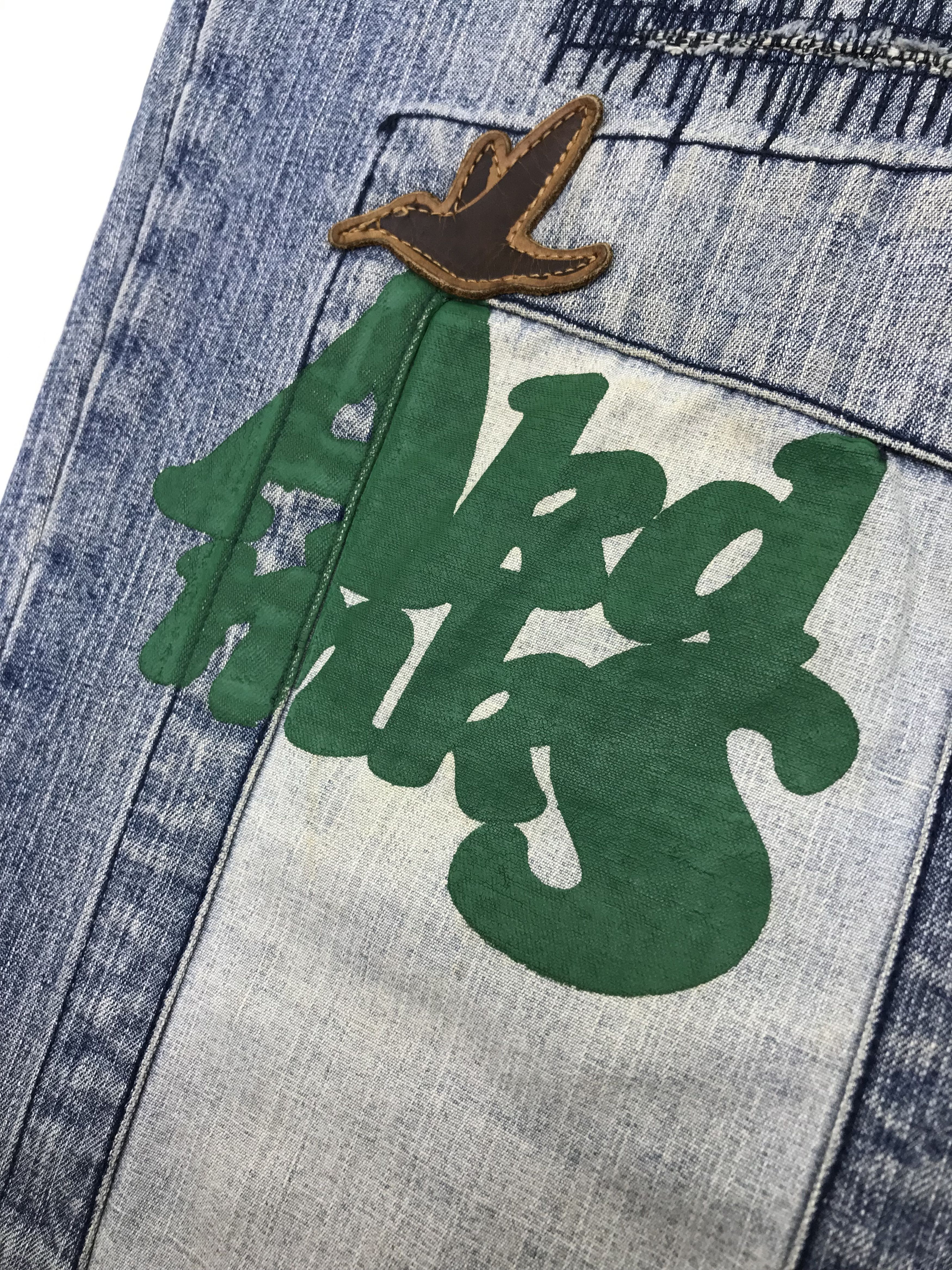 Akademiks Baggy Jeans Akademiks Distressed Design Wide Denim Size US 36 / EU 52 - 12 Thumbnail