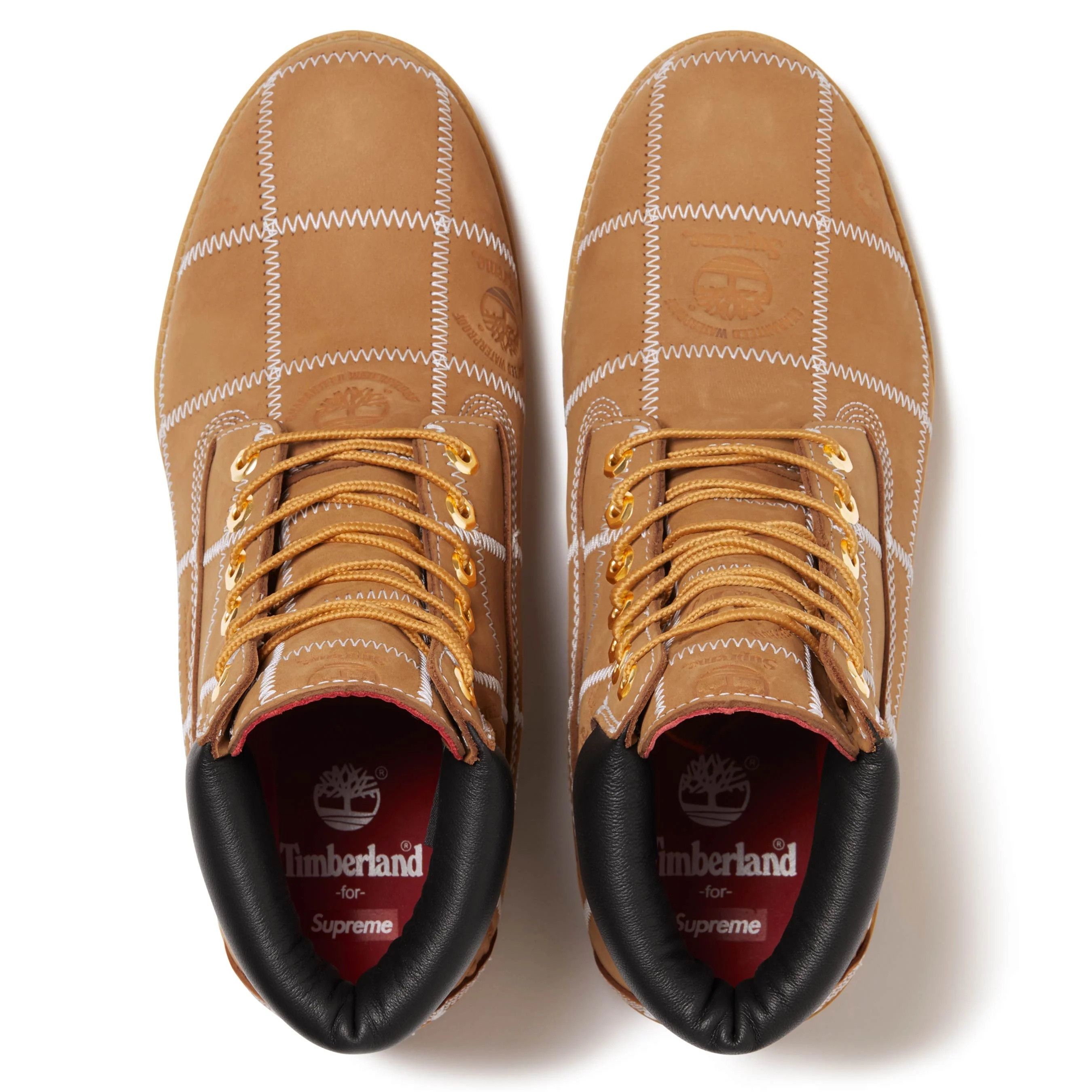 Supreme × Timberland Supreme Timberland 6" Premium Waterproof Boot Size US 5.5 / EU 38 - 3 Thumbnail