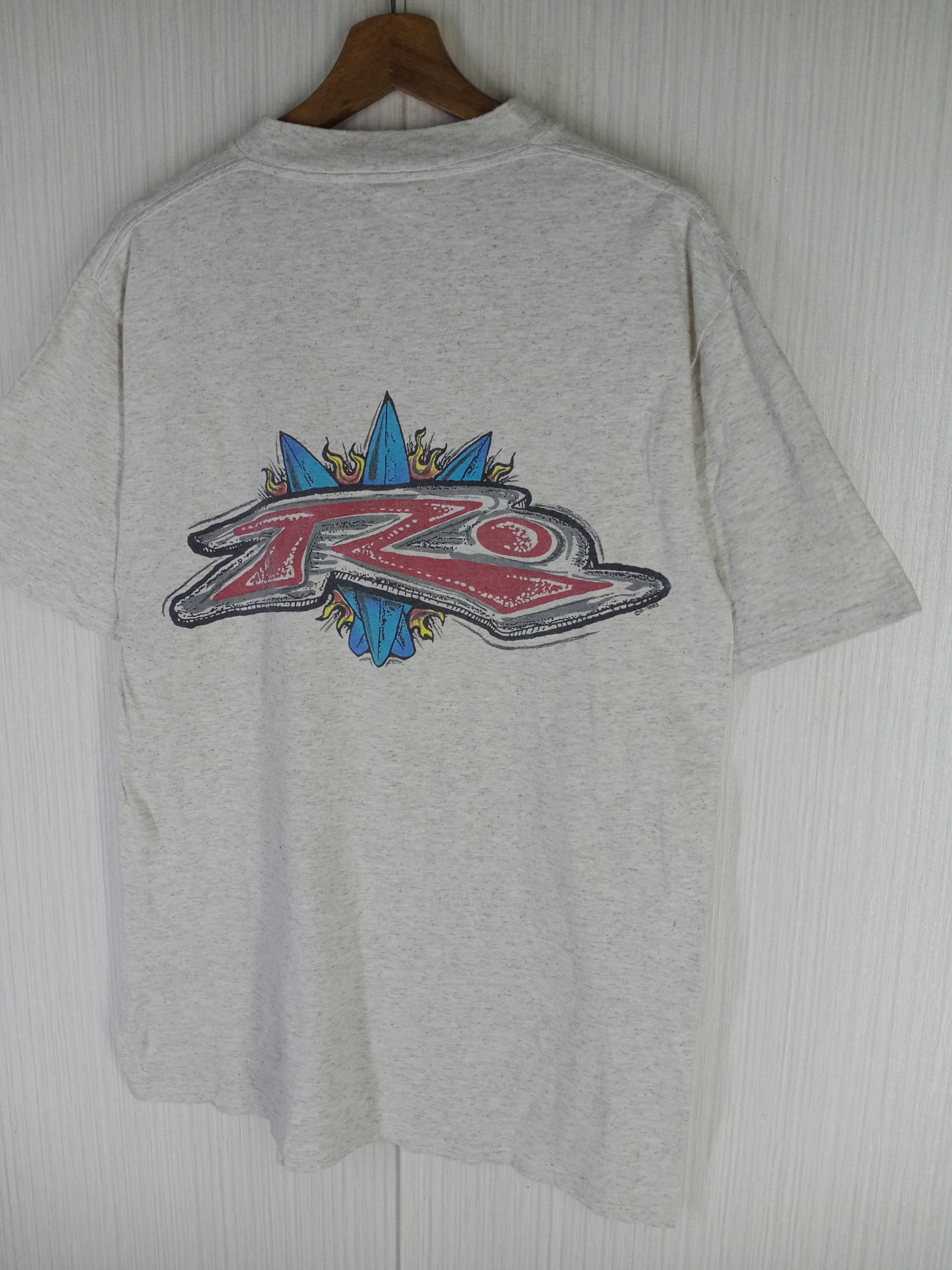 Rusty Rare Vintage 90s Rusty Big Logo Tshirt Size US M / EU 48-50 / 2 - 4 Thumbnail