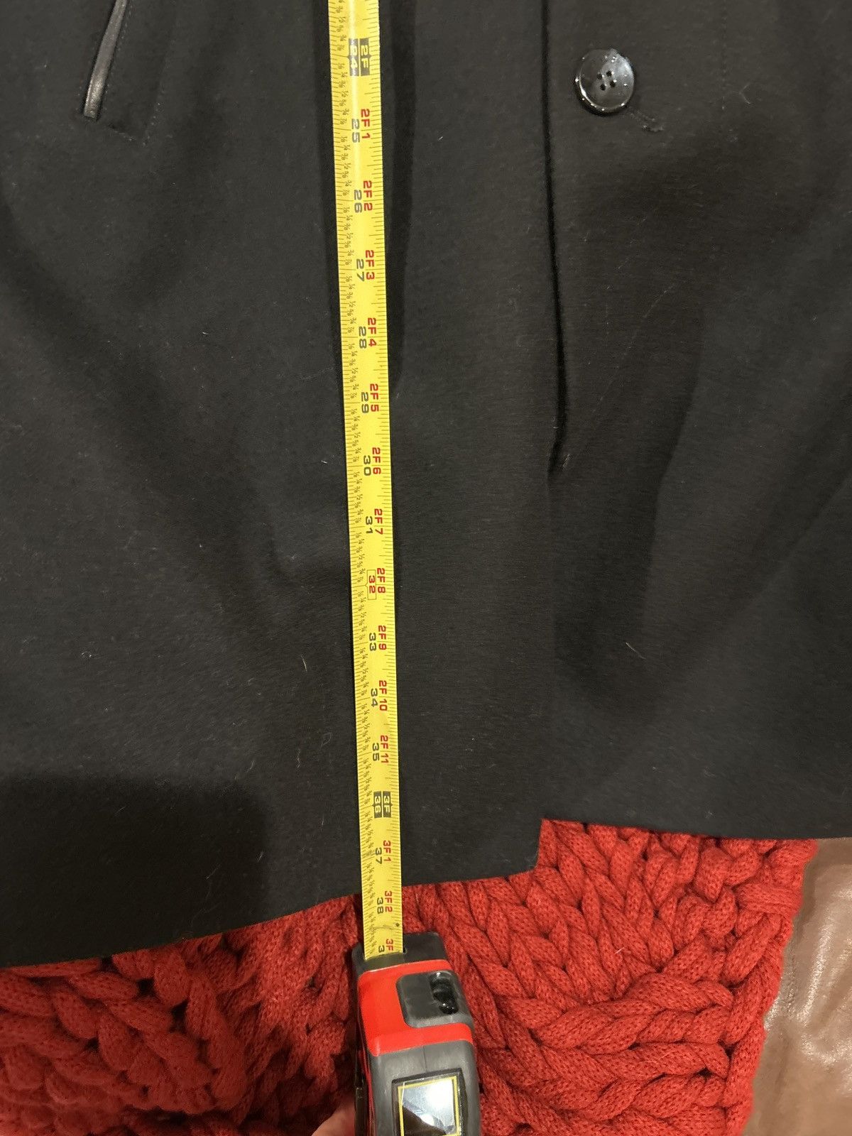 Vince Camuto Vince Camuto Black Wool-Blend Car Coat with Hooded Bib Size US M / EU 48-50 / 2 - 13 Thumbnail
