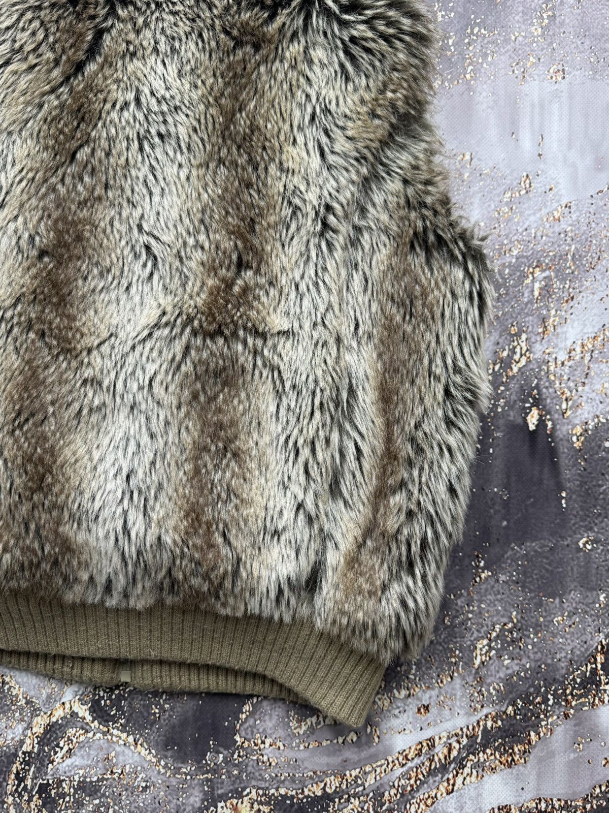 Vintage Vintage Faux Fur Zipped Vest Size S / US 4 / IT 40 - 12 Thumbnail